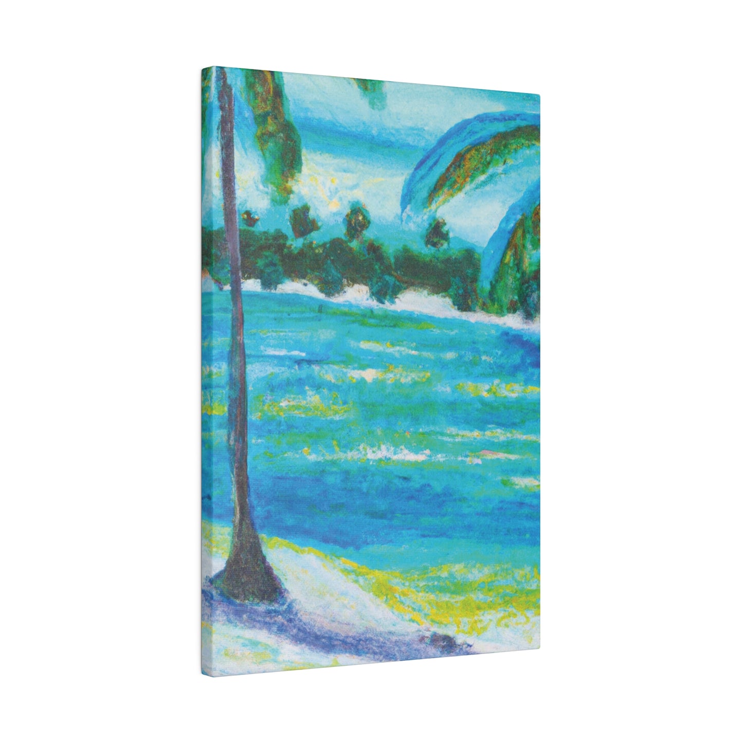 5874R - Bahamas Ocean Painting Print | Bahamas | Ocean | Beach | Poster | Home Decor | Wall Art | Canvas