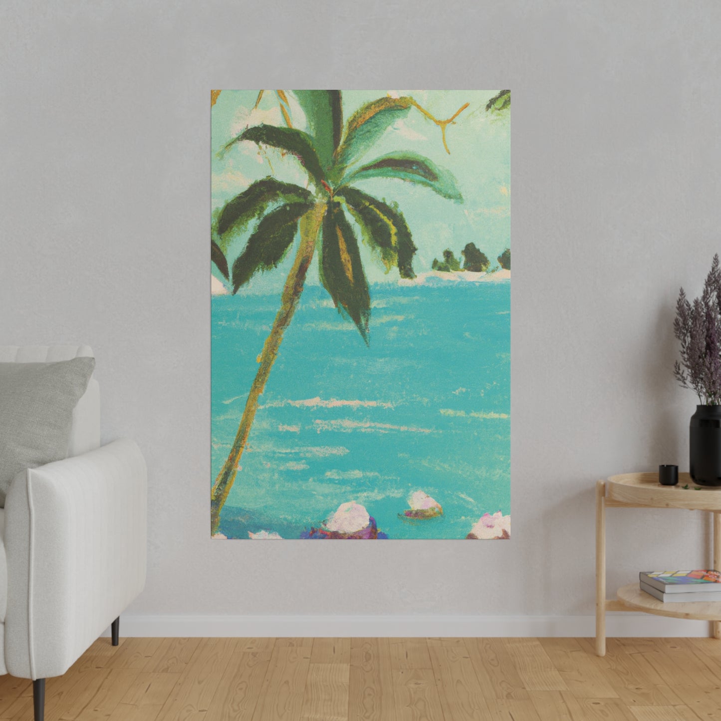 8809K - Bahamas Ocean Painting Print | Bahamas | Ocean | Beach | Poster | Home Decor | Wall Art | Canvas