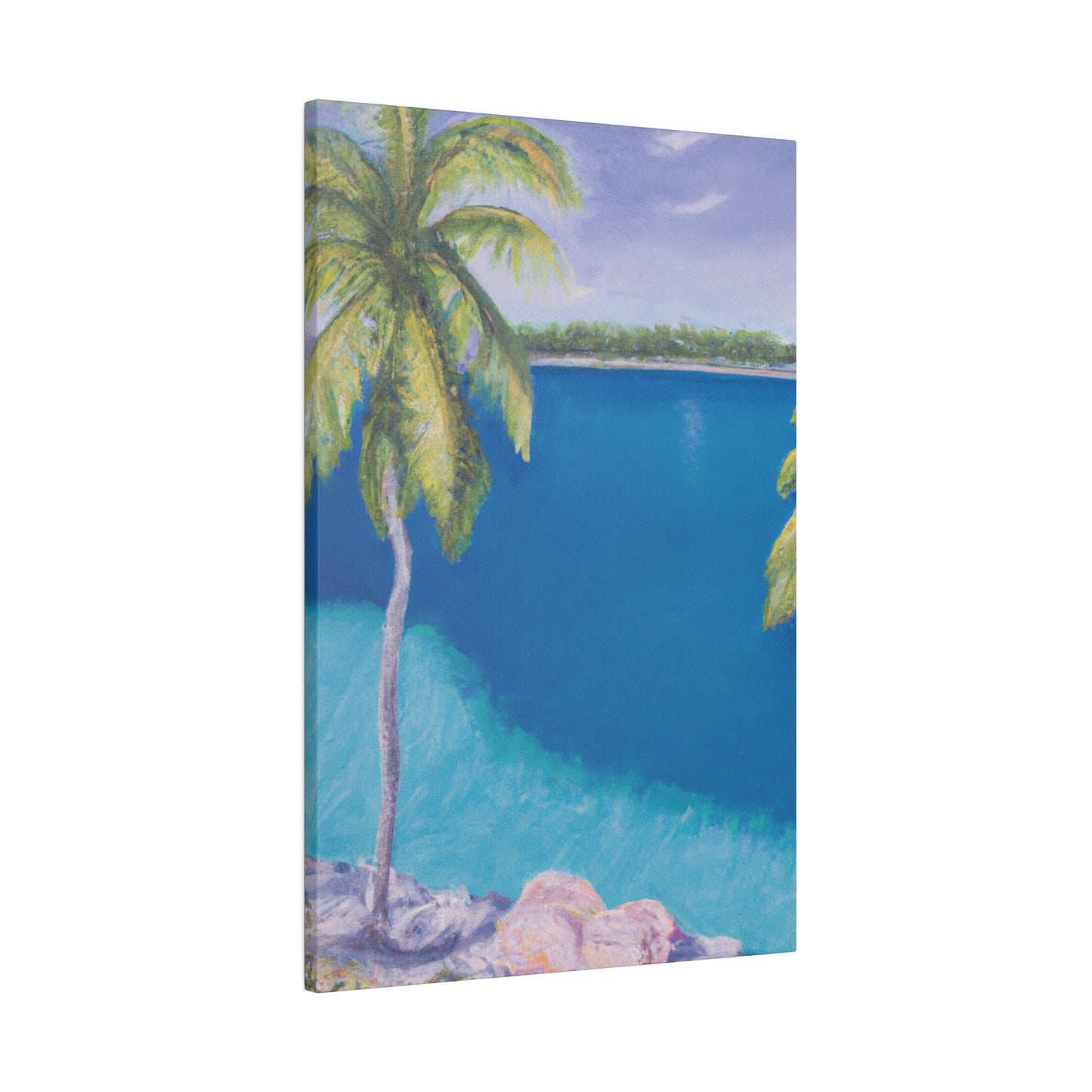 8739X - Bahamas Ocean Painting Print | Bahamas | Ocean | Beach | Poster | Home Decor | Wall Art | Canvas