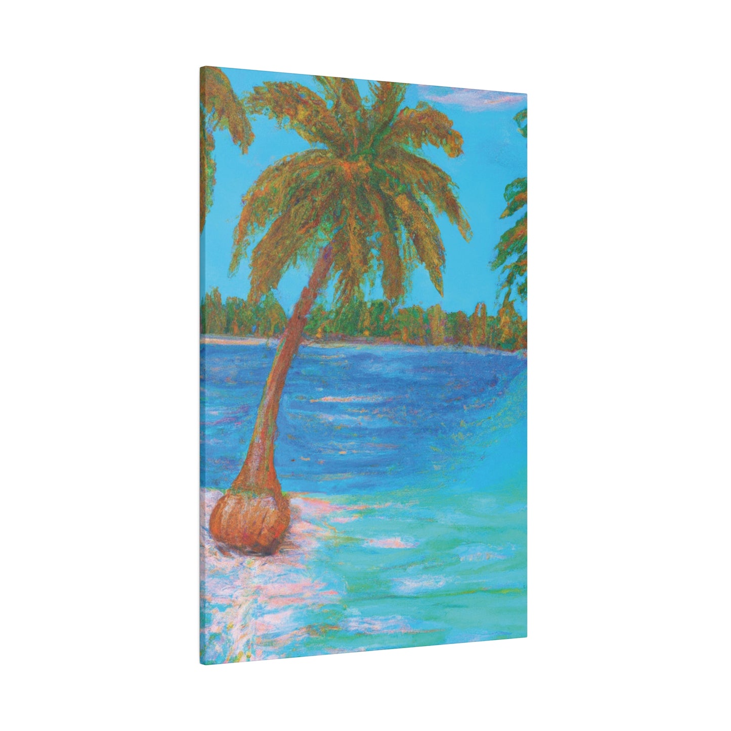 4348S - Bahamas Ocean Painting Print | Bahamas | Ocean | Beach | Poster | Home Decor | Wall Art | Canvas