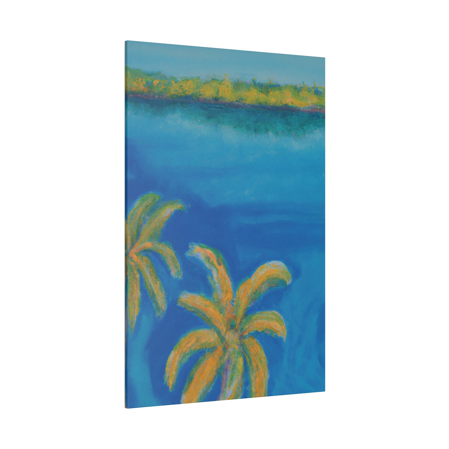 7128I - Bahamas Ocean Painting Print | Bahamas | Ocean | Beach | Poster | Home Decor | Wall Art | Canvas