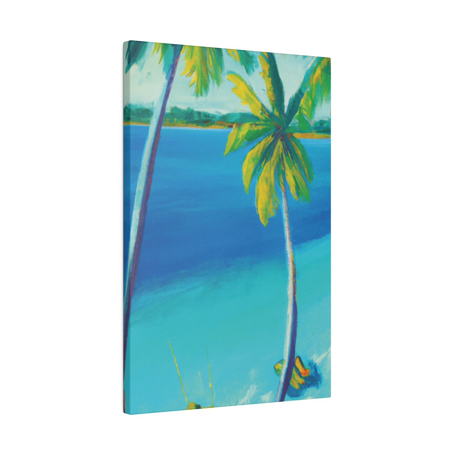 7593L - Bahamas Ocean Painting Print | Bahamas | Ocean | Beach | Poster | Home Decor | Wall Art | Canvas