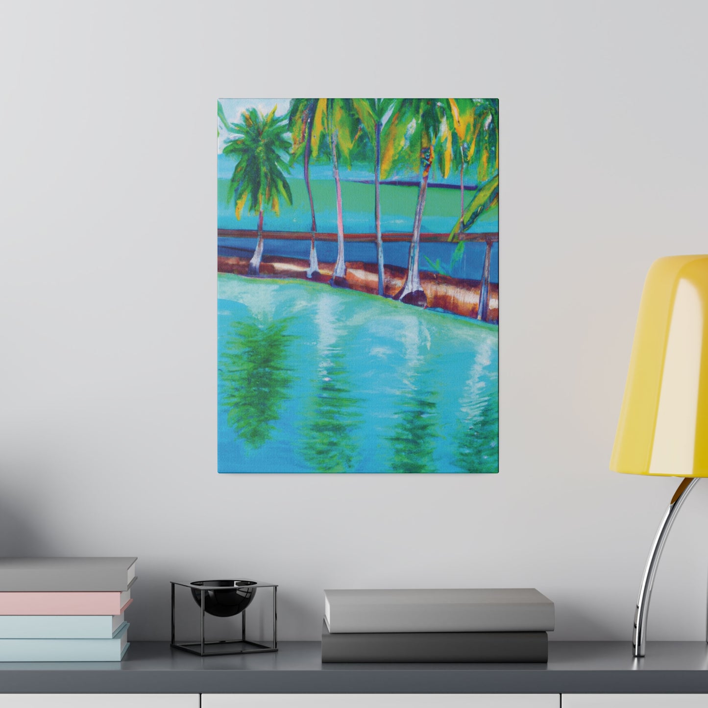 9214C - Bahamas Ocean Painting Print | Bahamas | Ocean | Beach | Poster | Home Decor | Wall Art | Canvas