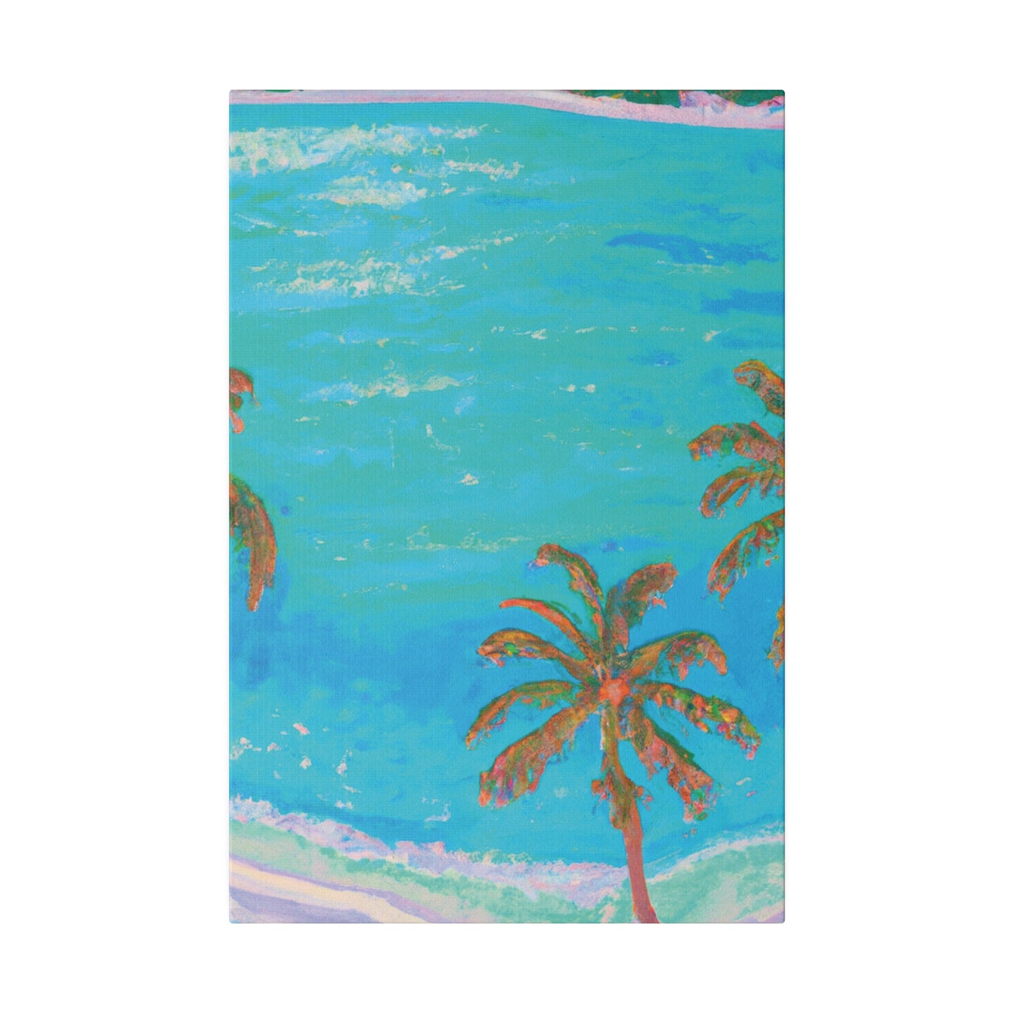 4532X - Bahamas Ocean Painting Print | Bahamas | Ocean | Beach | Poster | Home Decor | Wall Art | Canvas