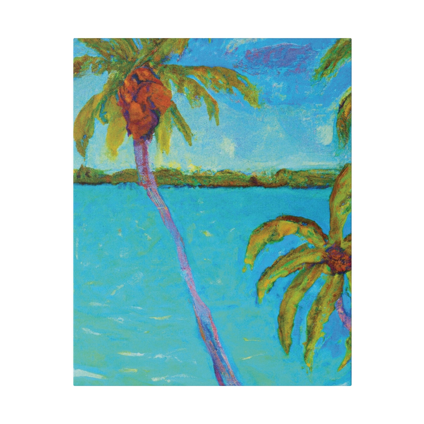 4676F - Bahamas Ocean Painting Print | Bahamas | Ocean | Beach | Poster | Home Decor | Wall Art | Canvas