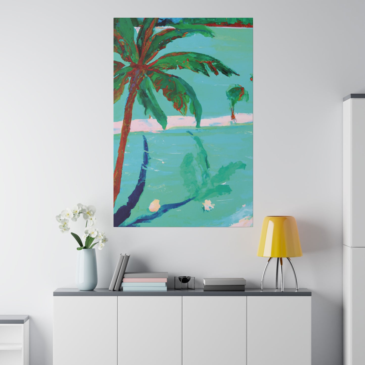 5246Z - Bahamas Ocean Painting Print | Bahamas | Ocean | Beach | Poster | Home Decor | Wall Art | Canvas