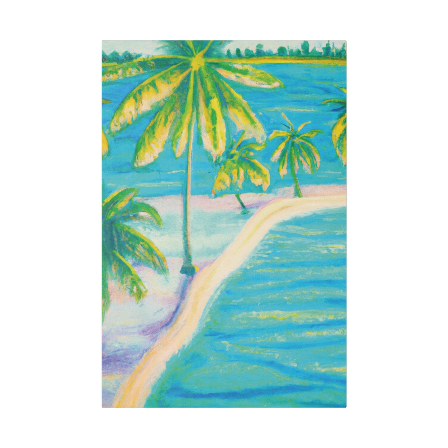 9662V - Bahamas Ocean Painting Print | Bahamas | Ocean | Beach | Poster | Home Decor | Wall Art | Canvas