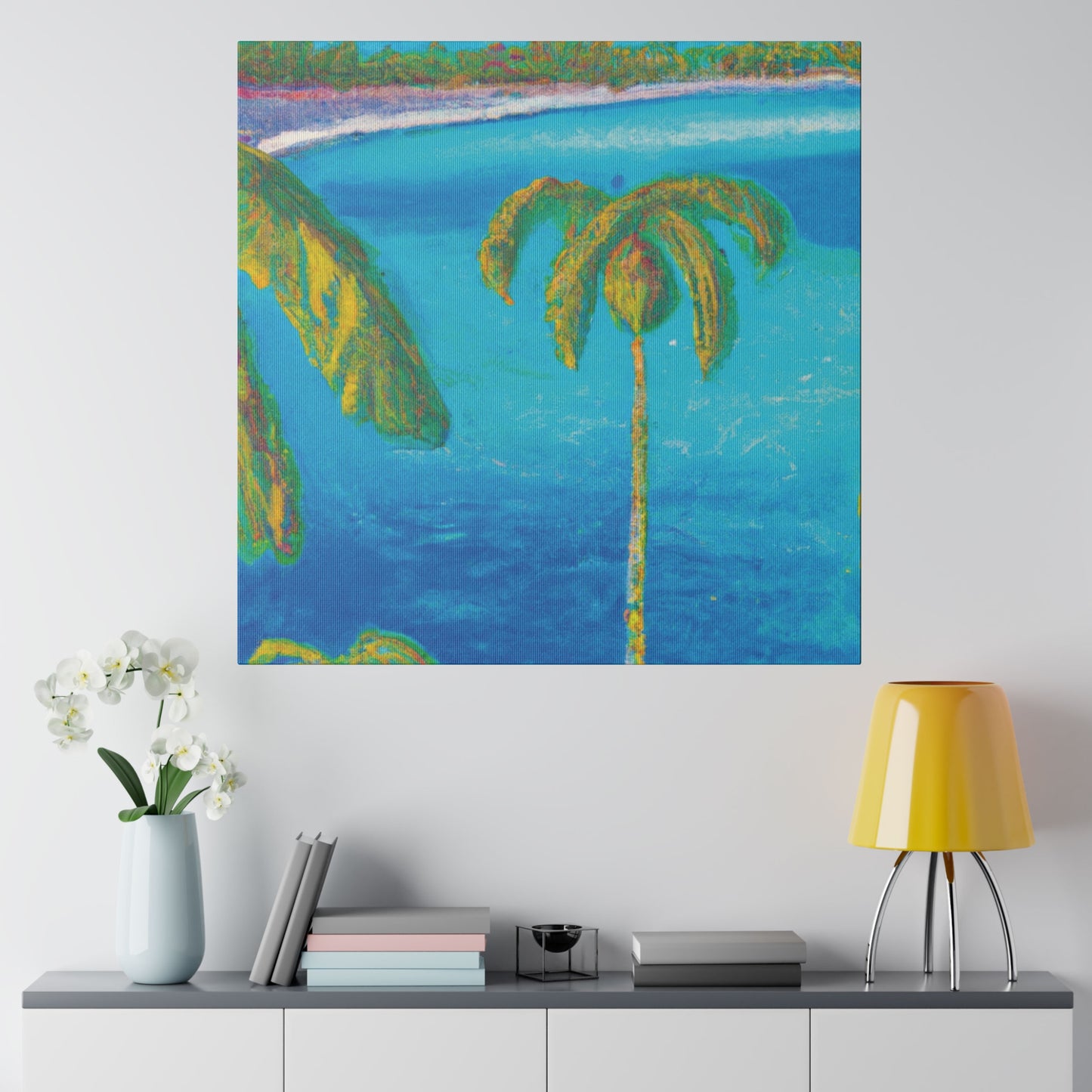 4651B - Bahamas Ocean Painting Print | Bahamas | Ocean | Beach | Poster | Home Decor | Wall Art | Canvas