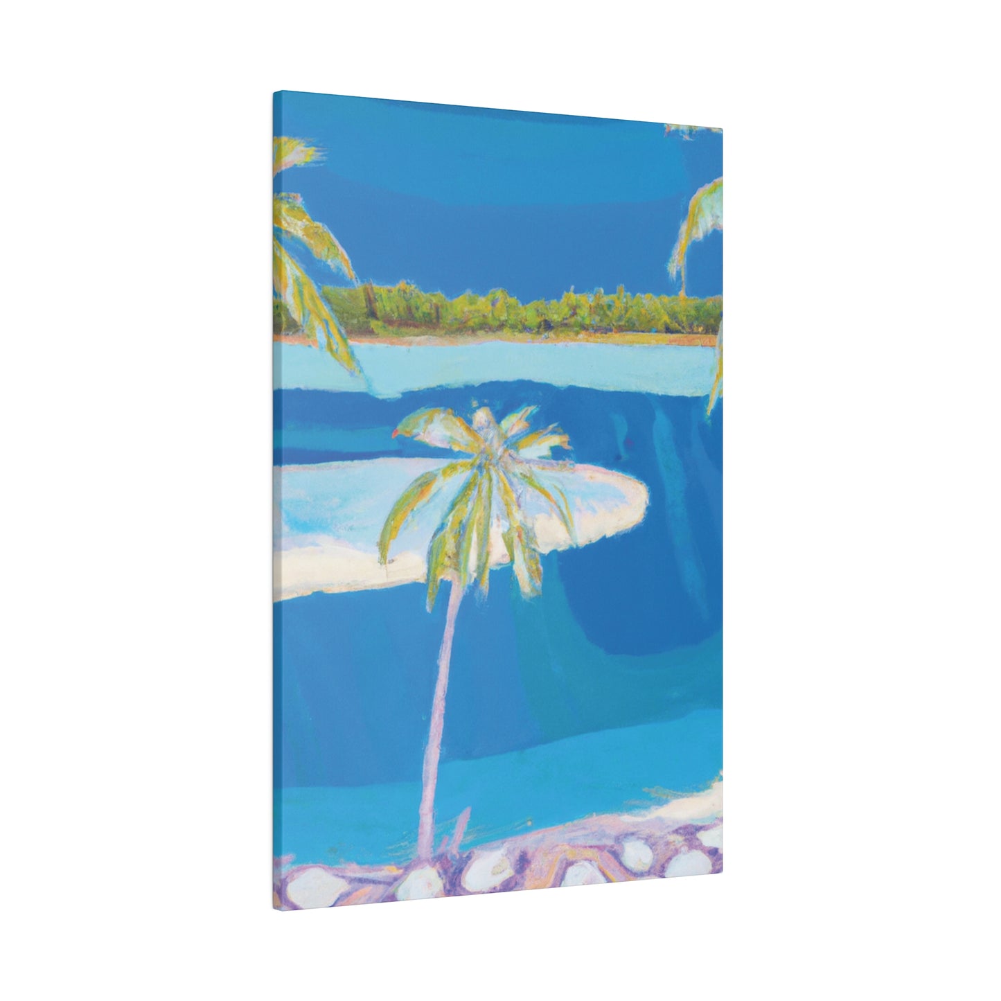 9231F - Bahamas Ocean Painting Print | Bahamas | Ocean | Beach | Poster | Home Decor | Wall Art | Canvas