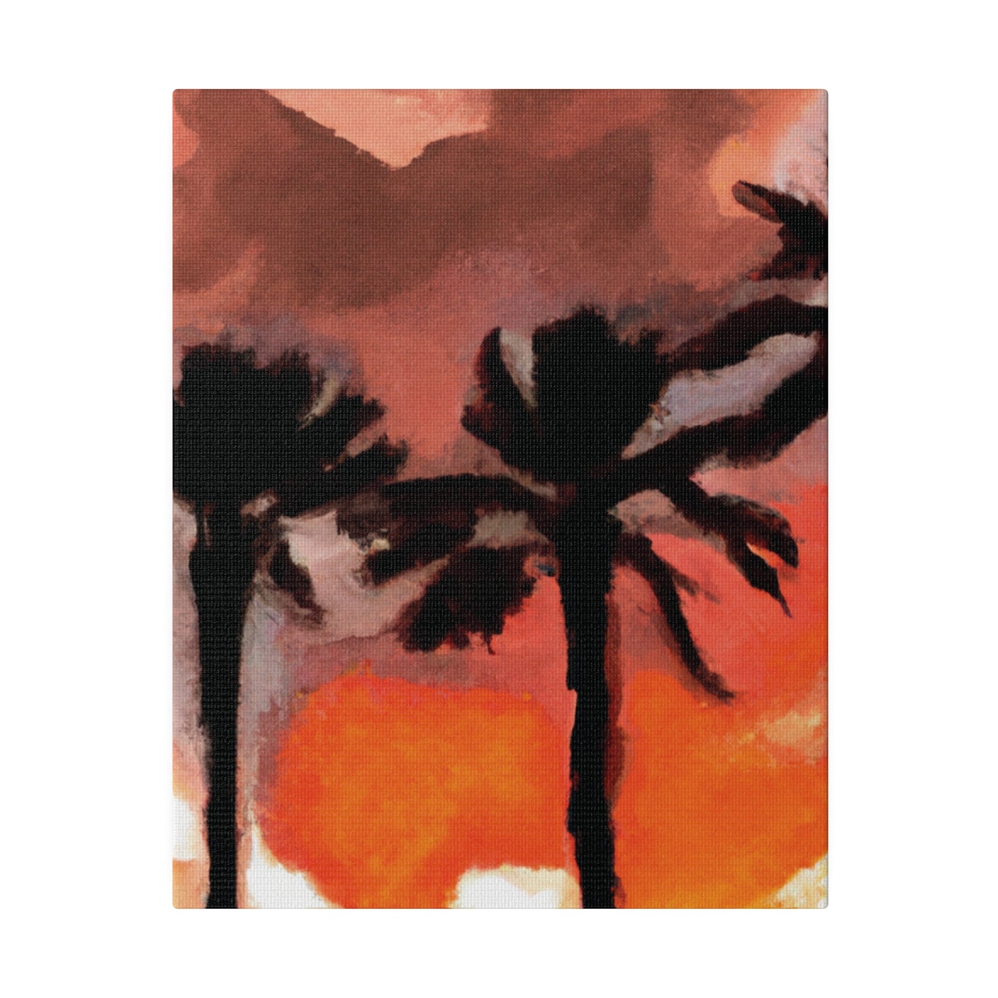 9073X - Miami Beach Sunset Painting Print | Miami | Beach | Sunset | Poster | Home Decor | Wall Art | Canvas