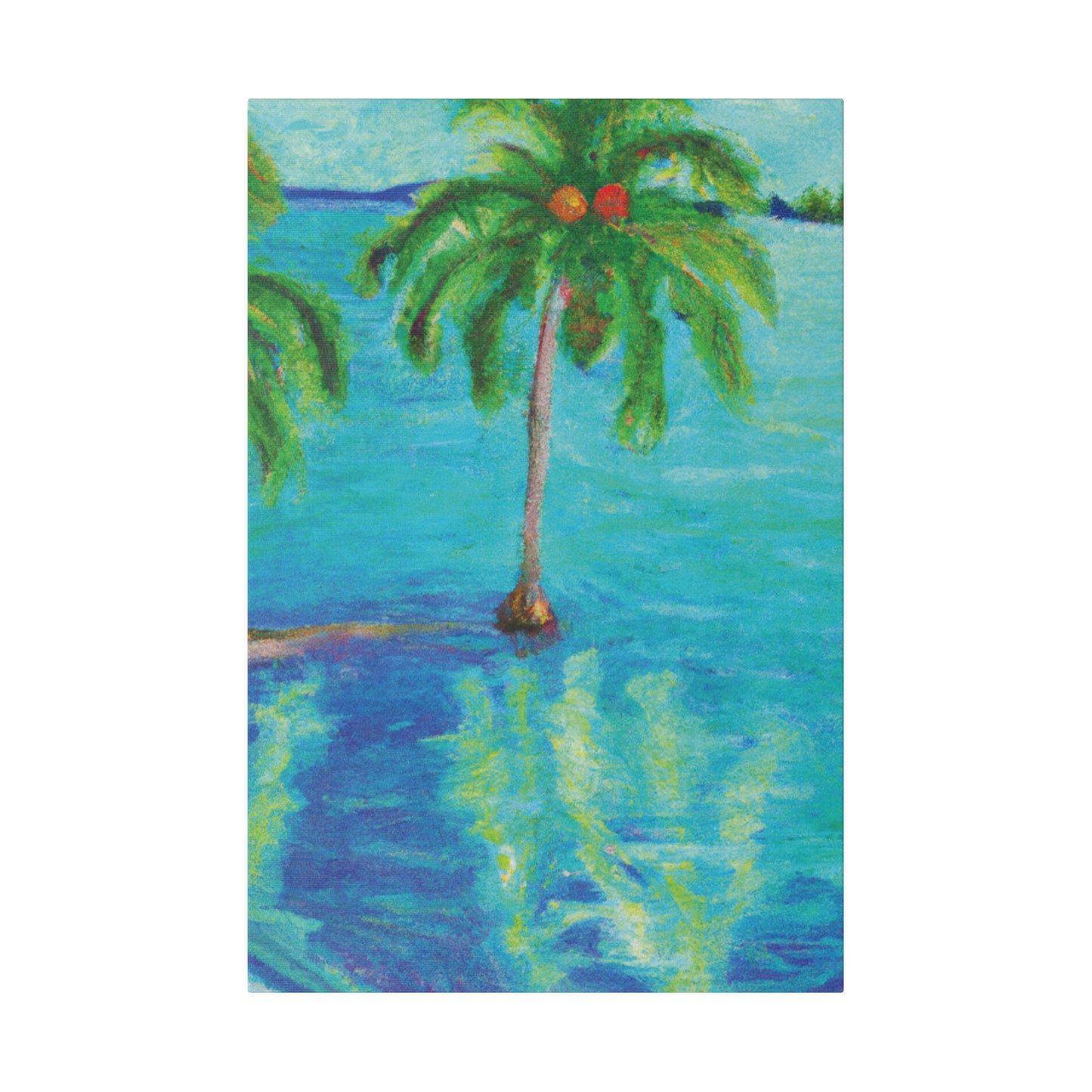 7998G - Bahamas Ocean Painting Print | Bahamas | Ocean | Beach | Poster | Home Decor | Wall Art | Canvas