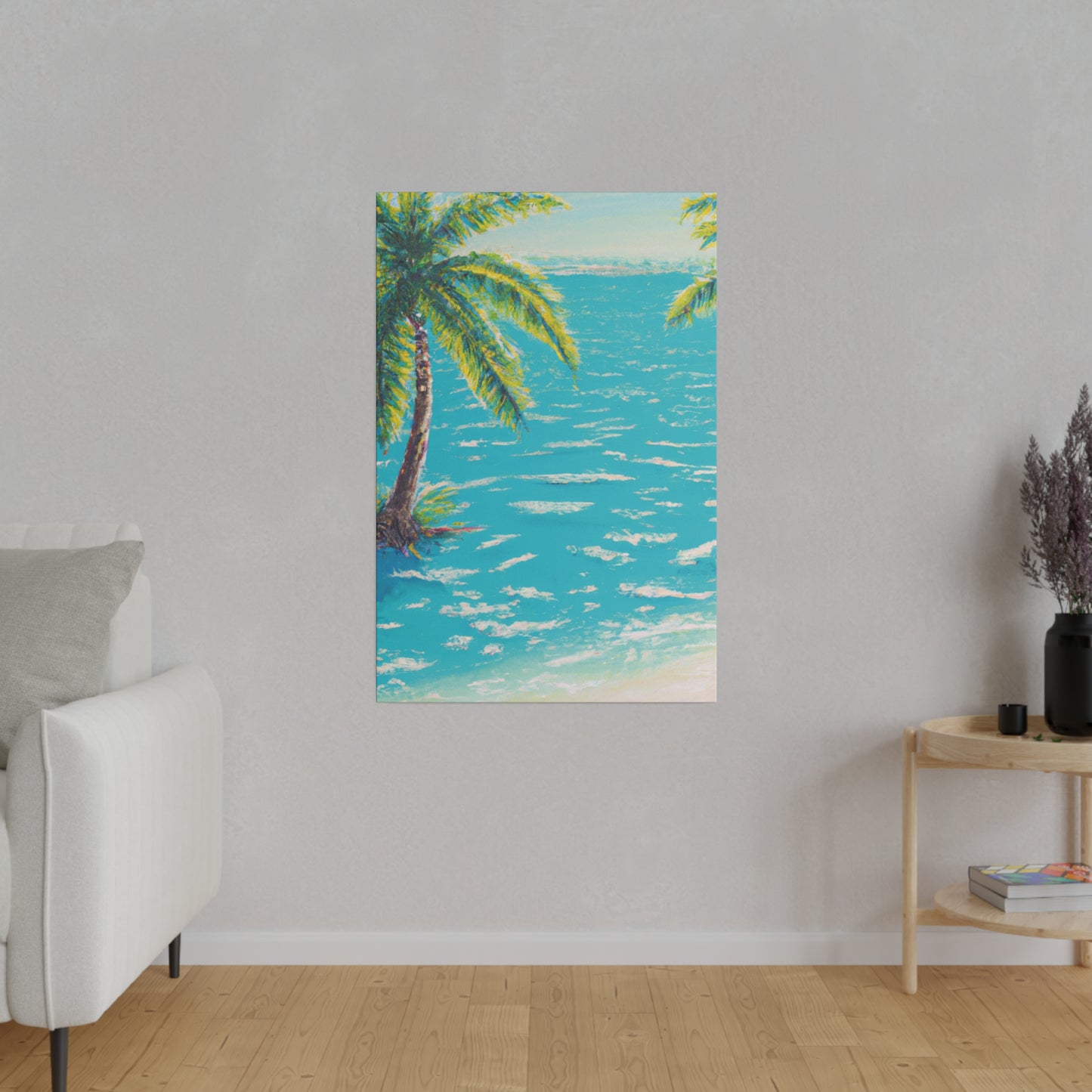 9501E - Bahamas Ocean Painting Print | Bahamas | Ocean | Beach | Poster | Home Decor | Wall Art | Canvas