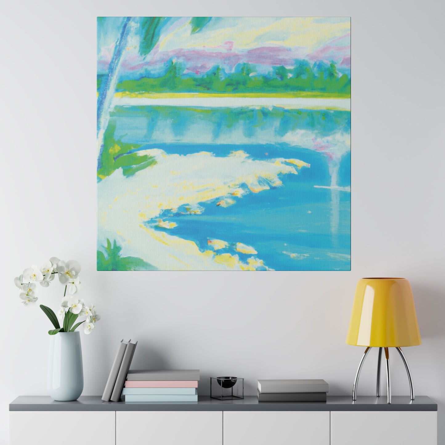 4501F - Bahamas Ocean Painting Print | Bahamas | Ocean | Beach | Poster | Home Decor | Wall Art | Canvas