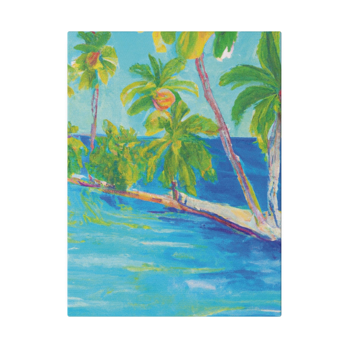 8256Q - Bahamas Ocean Painting Print | Bahamas | Ocean | Beach | Poster | Home Decor | Wall Art | Canvas