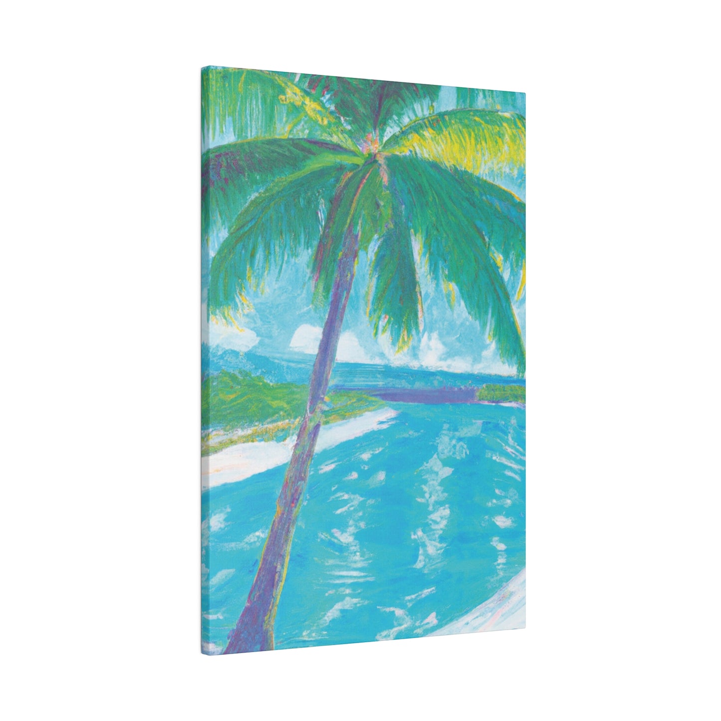 9252K - Bahamas Ocean Painting Print | Bahamas | Ocean | Beach | Poster | Home Decor | Wall Art | Canvas