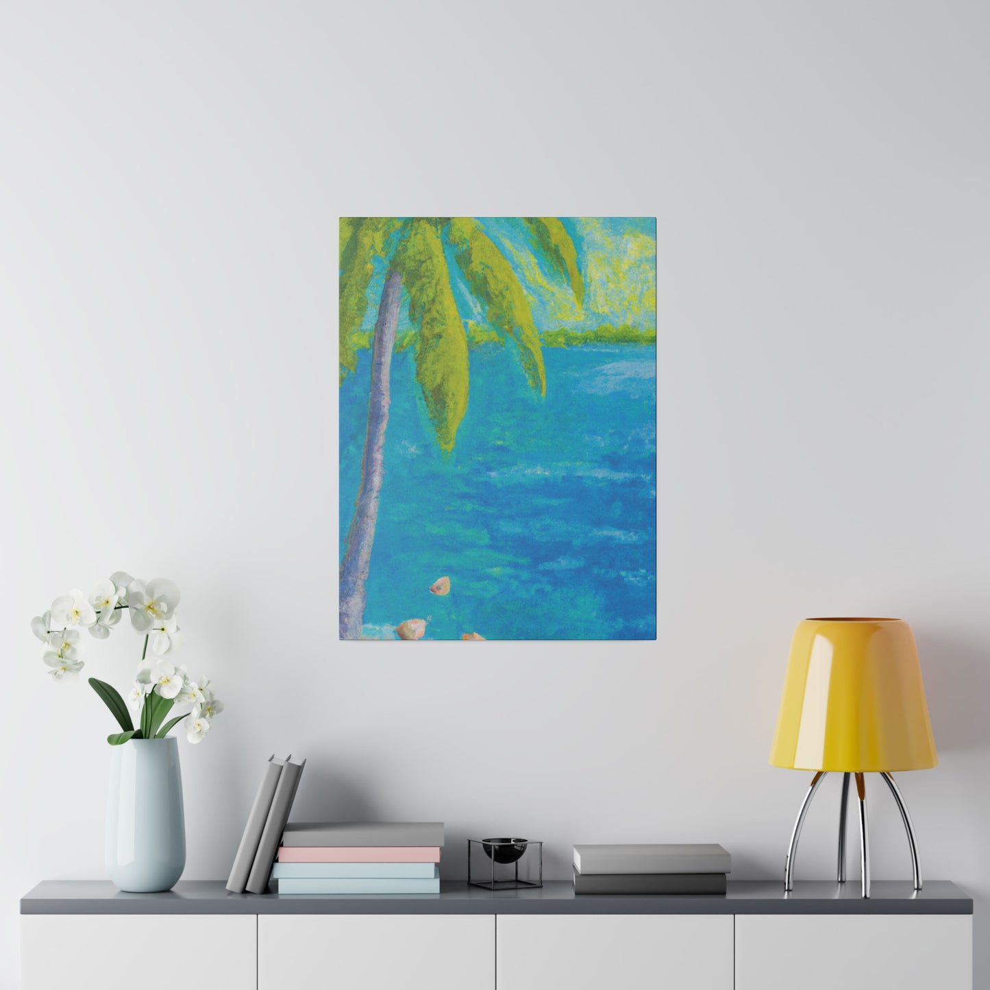 8812F - Bahamas Ocean Painting Print | Bahamas | Ocean | Beach | Poster | Home Decor | Wall Art | Canvas