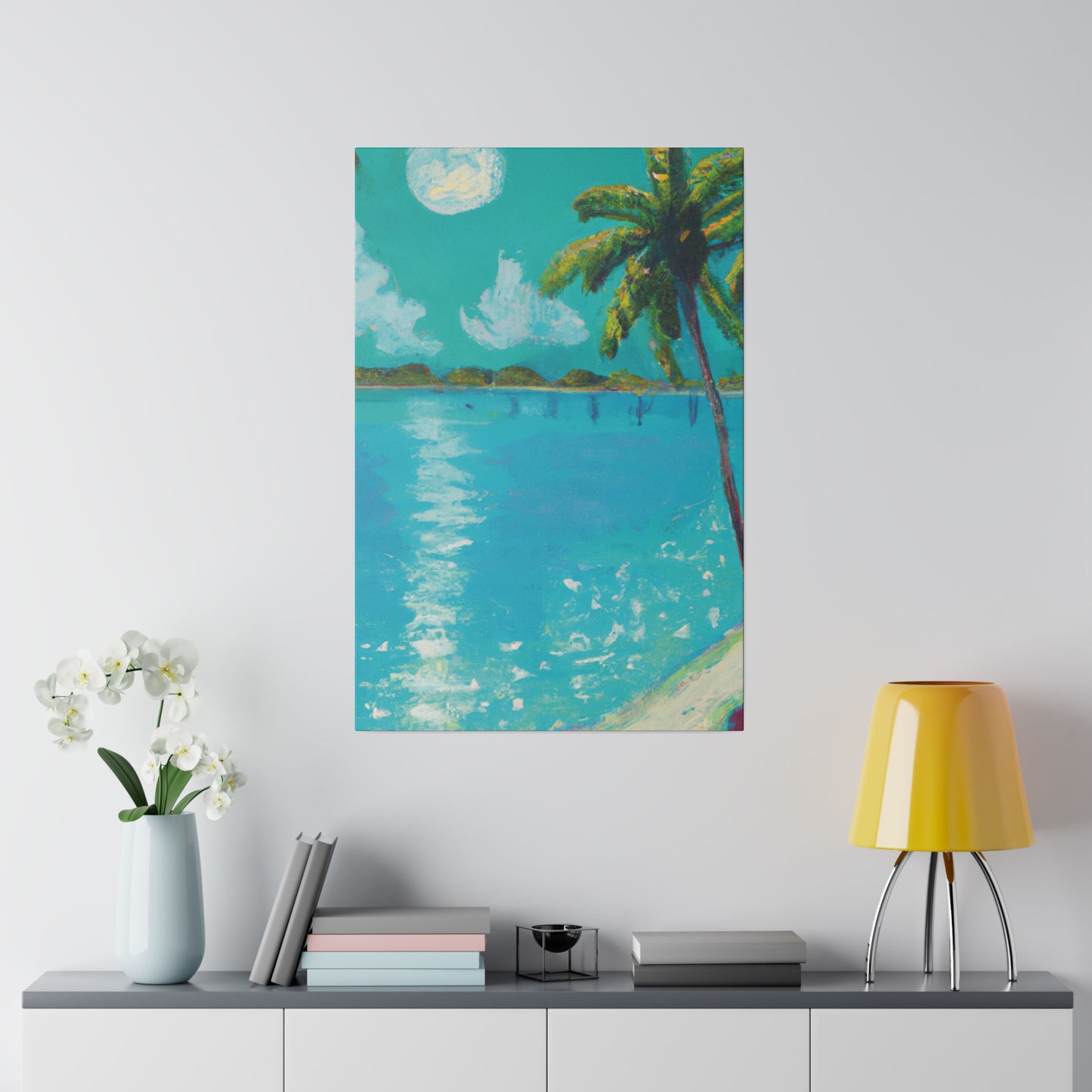 2483G - Bahamas Ocean Painting Print | Bahamas | Ocean | Beach | Poster | Home Decor | Wall Art | Canvas