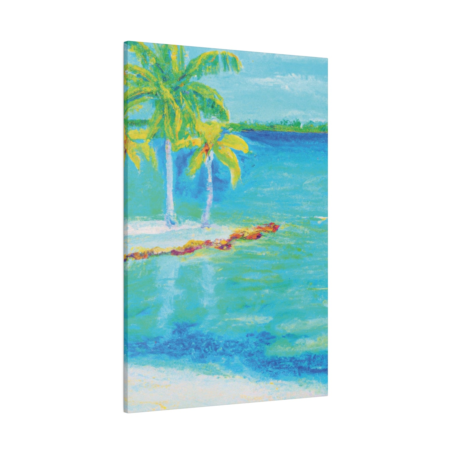 4444R - Bahamas Ocean Painting Print | Bahamas | Ocean | Beach | Poster | Home Decor | Wall Art | Canvas