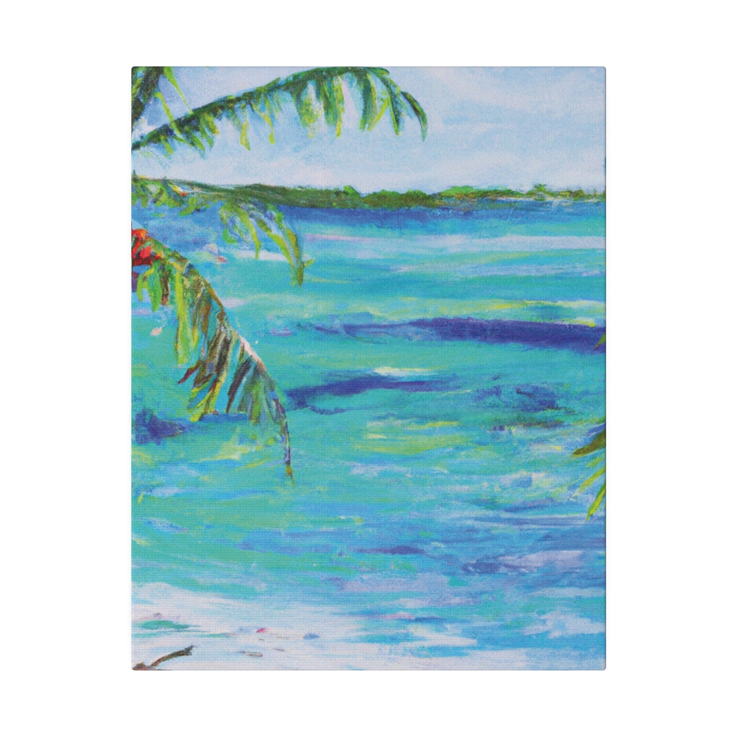 3158F - Bahamas Ocean Painting Print | Bahamas | Ocean | Beach | Poster | Home Decor | Wall Art | Canvas