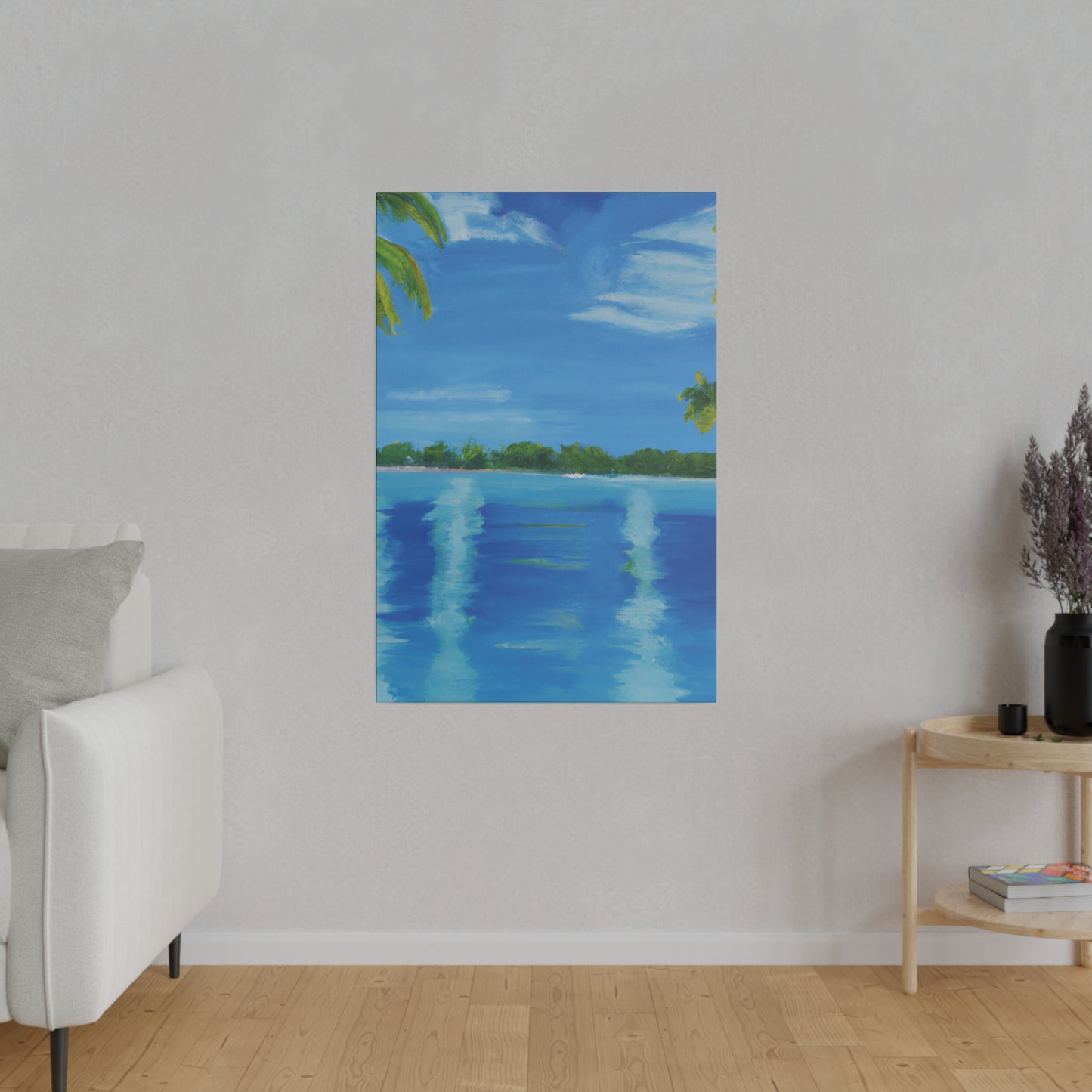 6876O - Bahamas Ocean Painting Print | Bahamas | Ocean | Beach | Poster | Home Decor | Wall Art | Canvas