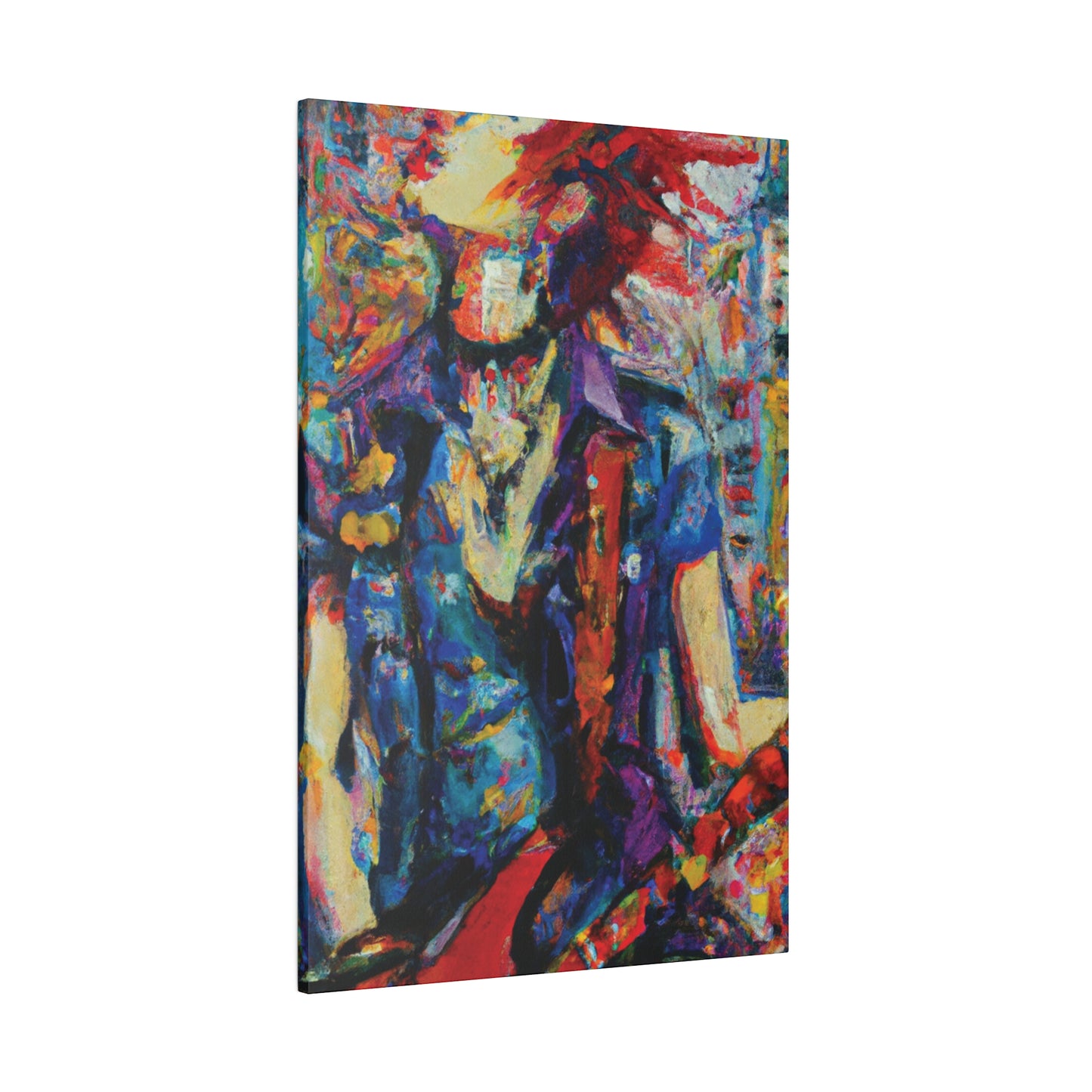 9667F - Rockstar Oil Painting Style Print | Poster | Home Decor | Wall Art | Music Art | Canvas