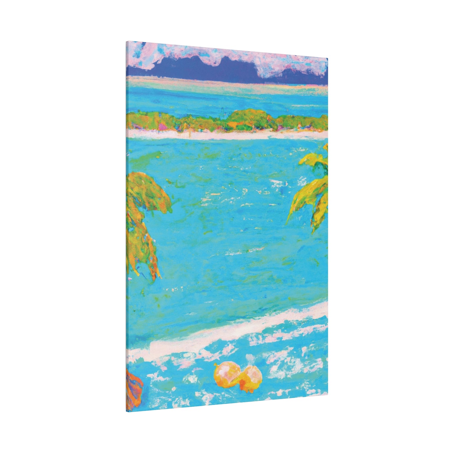 4783Z - Bahamas Ocean Painting Print | Bahamas | Ocean | Beach | Poster | Home Decor | Wall Art | Canvas