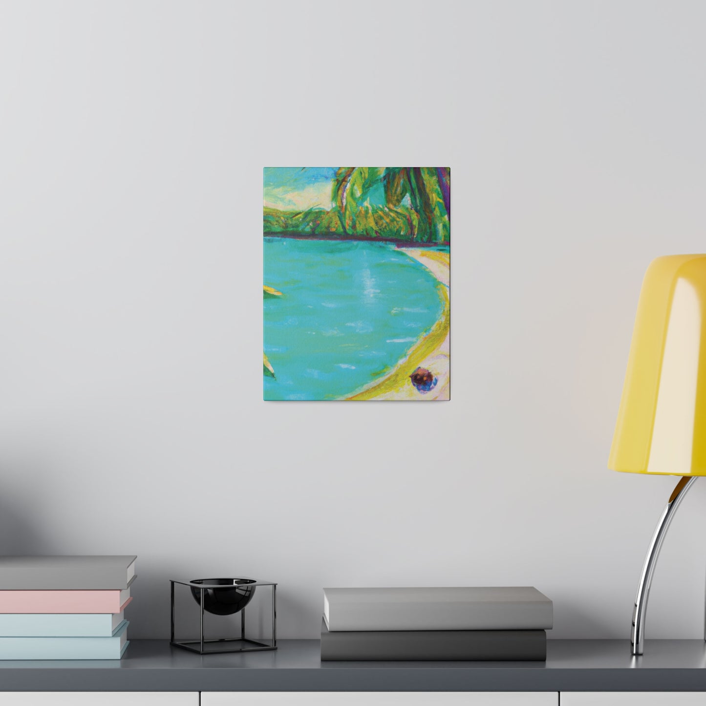 2421K - Bahamas Ocean Painting Print | Bahamas | Ocean | Beach | Poster | Home Decor | Wall Art | Canvas