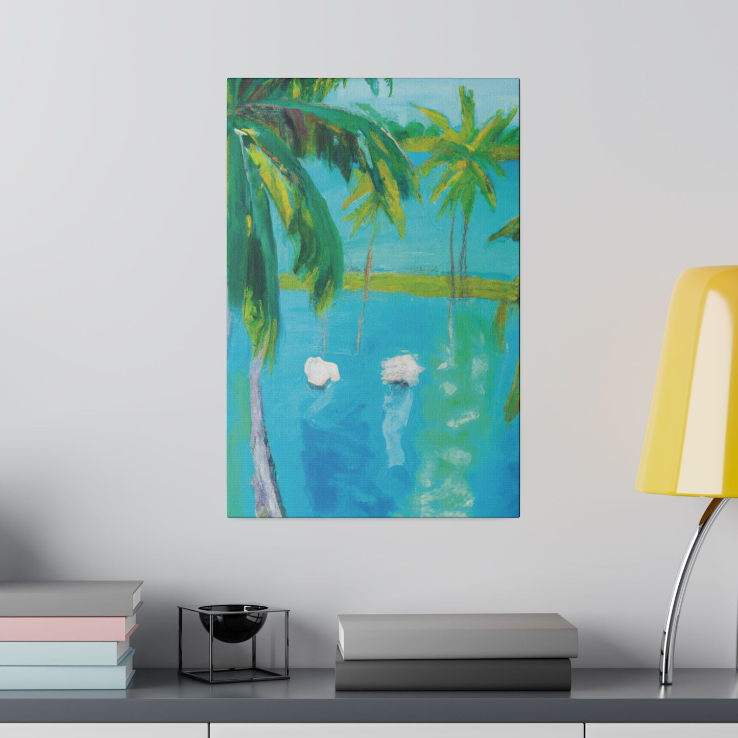 5643X - Bahamas Ocean Painting Print | Bahamas | Ocean | Beach | Poster | Home Decor | Wall Art | Canvas