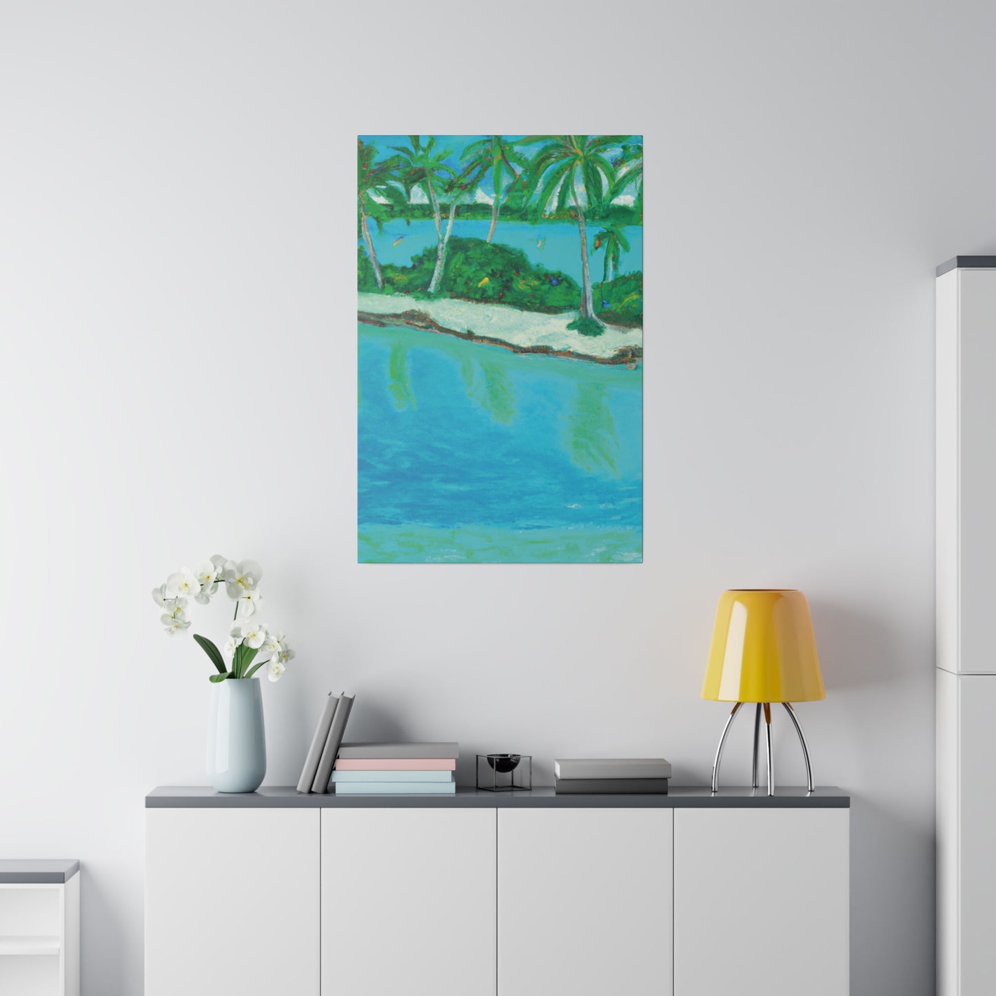 9621A - Bahamas Ocean Painting Print | Bahamas | Ocean | Beach | Poster | Home Decor | Wall Art | Canvas