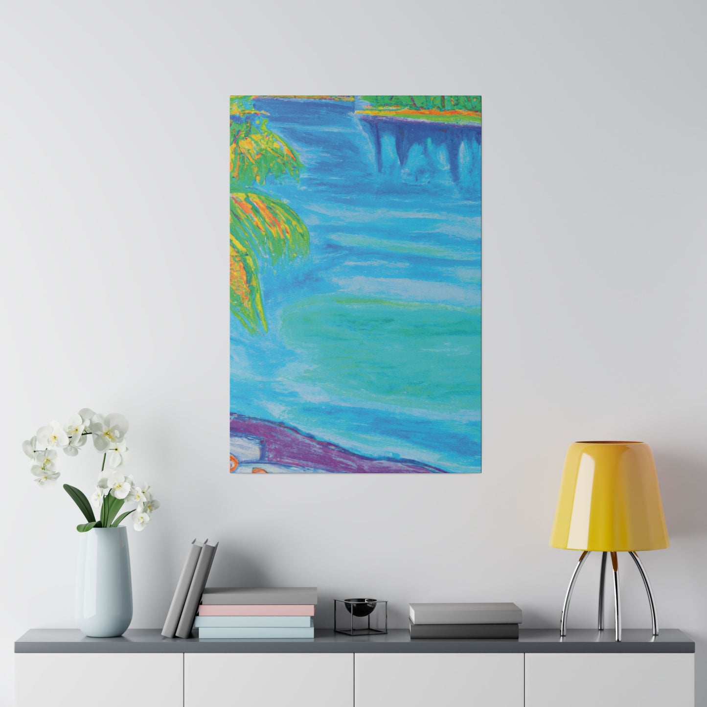 3842G - Bahamas Ocean Painting Print | Bahamas | Ocean | Beach | Poster | Home Decor | Wall Art | Canvas