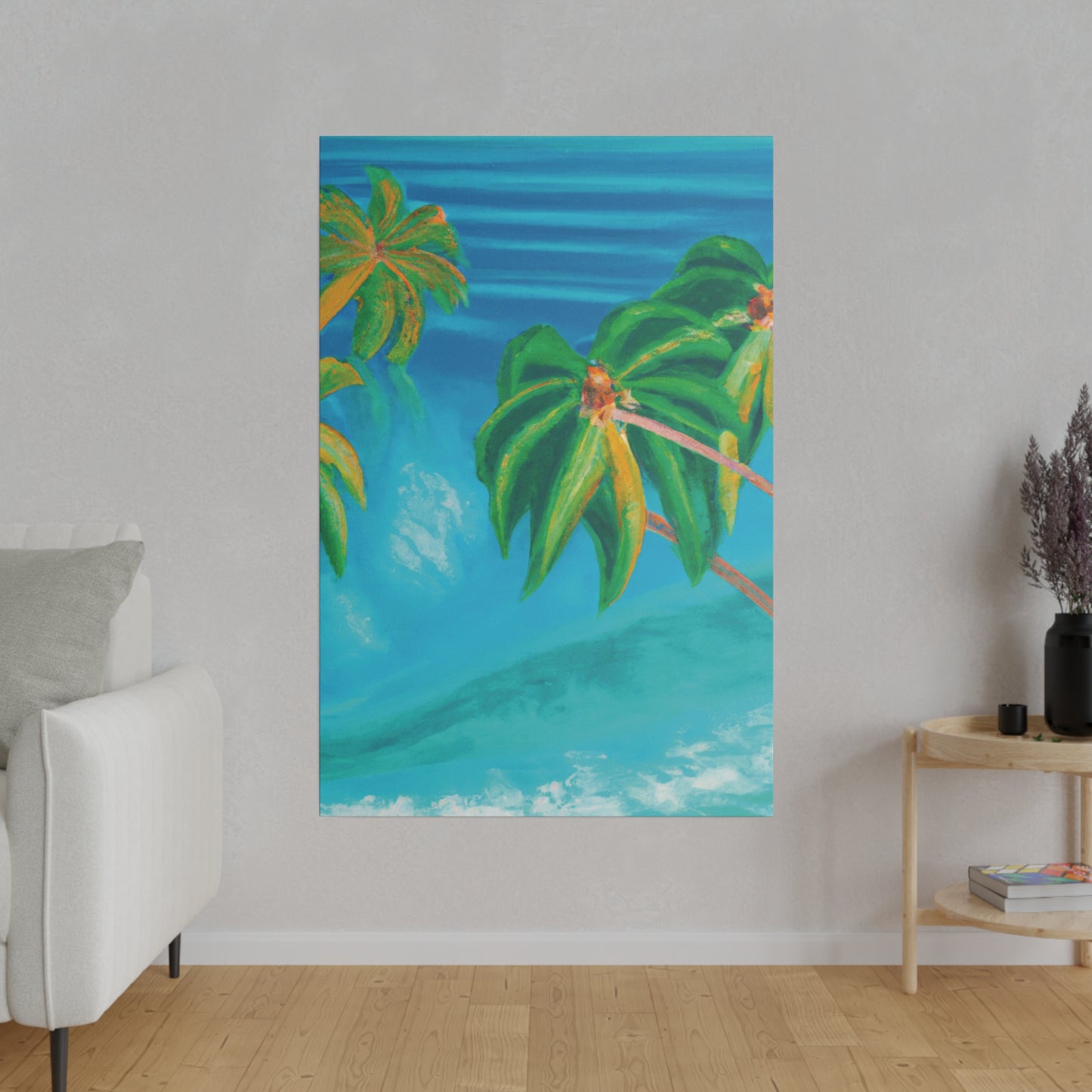 3836I - Bahamas Ocean Painting Print | Bahamas | Ocean | Beach | Poster | Home Decor | Wall Art | Canvas