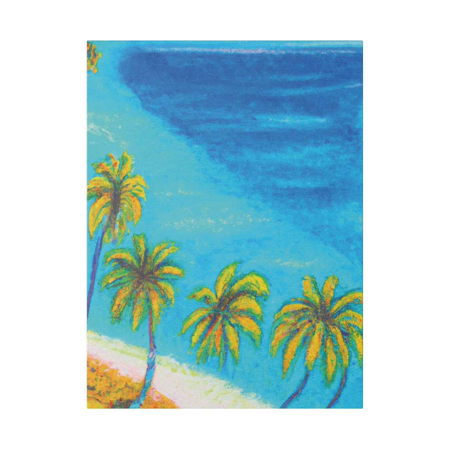 1588G - Bahamas Ocean Painting Print | Bahamas | Ocean | Beach | Poster | Home Decor | Wall Art | Canvas