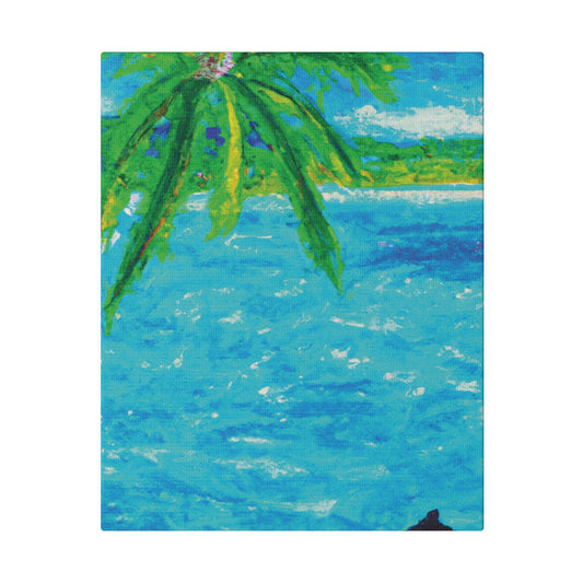 7355H - Bahamas Ocean Painting Print | Bahamas | Ocean | Beach | Poster | Home Decor | Wall Art | Canvas