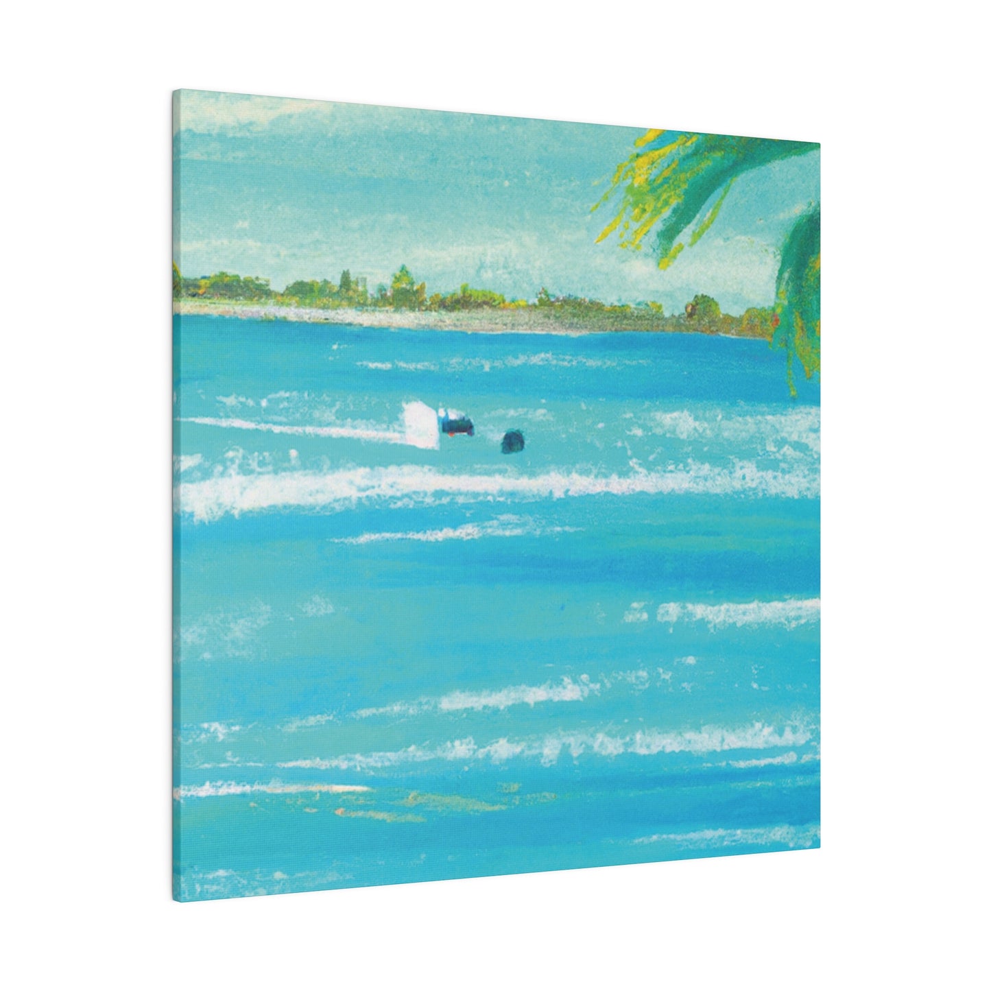 4282E - Bahamas Ocean Painting Print | Bahamas | Ocean | Beach | Poster | Home Decor | Wall Art | Canvas