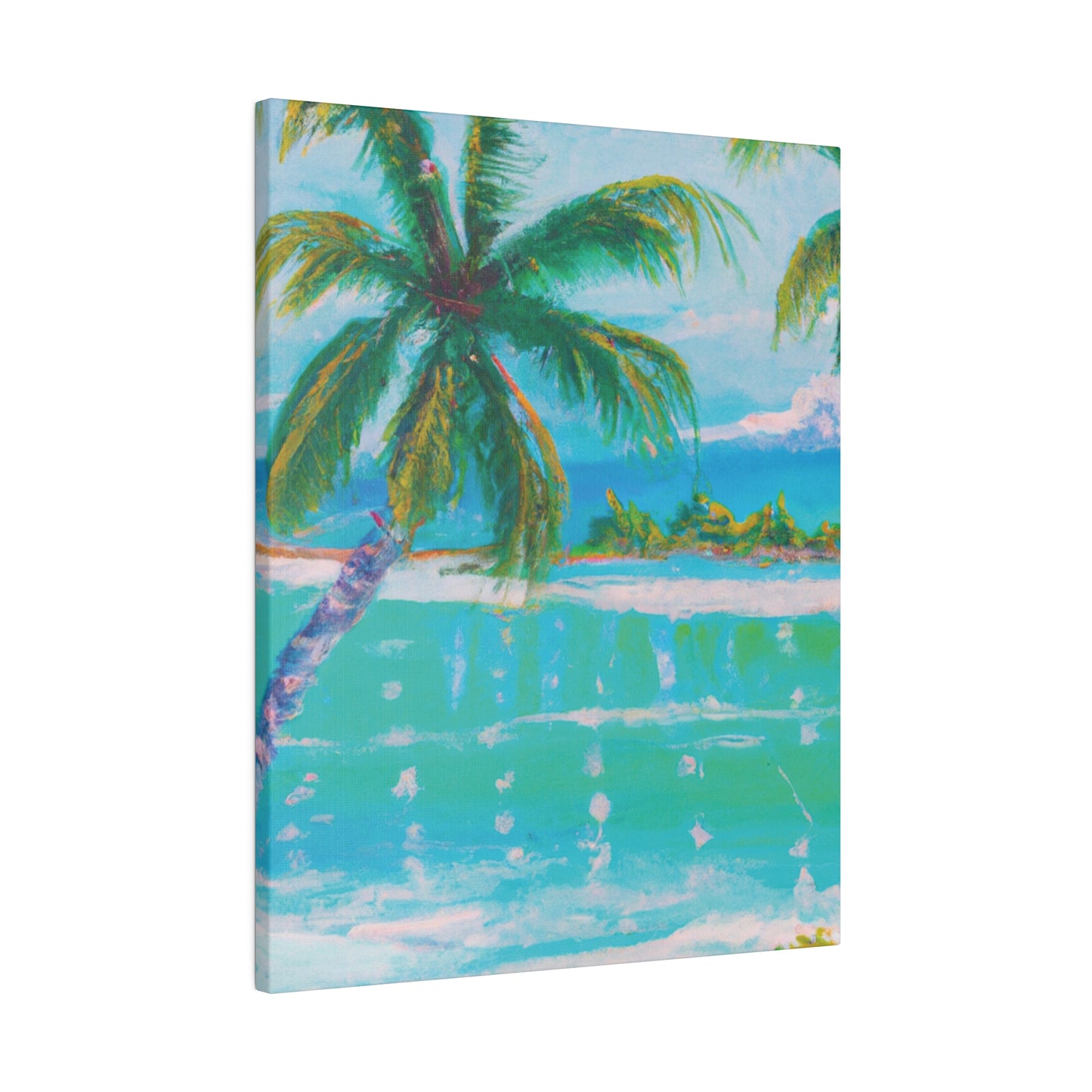 9452K - Bahamas Ocean Painting Print | Bahamas | Ocean | Beach | Poster | Home Decor | Wall Art | Canvas