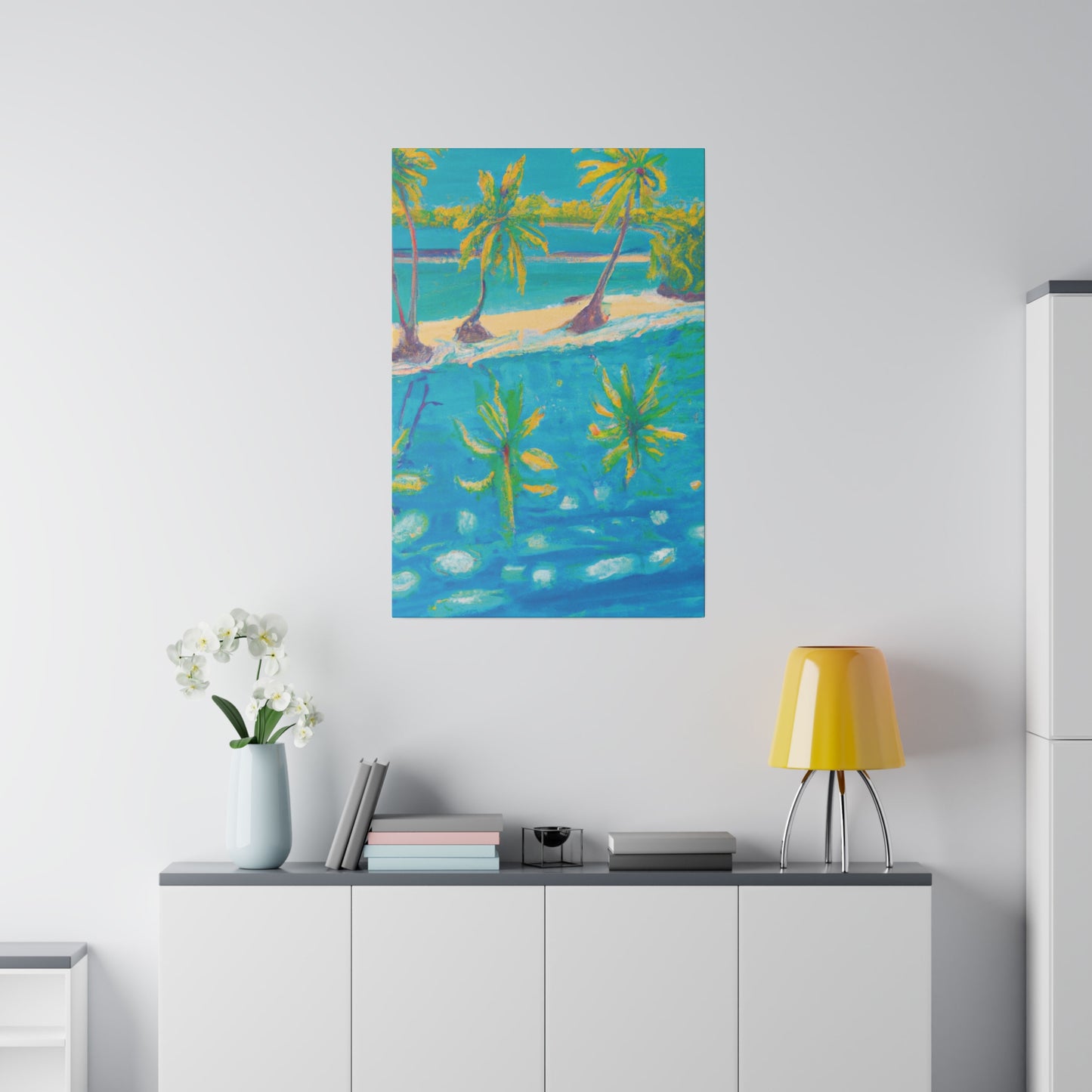 4825R - Bahamas Ocean Painting Print | Bahamas | Ocean | Beach | Poster | Home Decor | Wall Art | Canvas