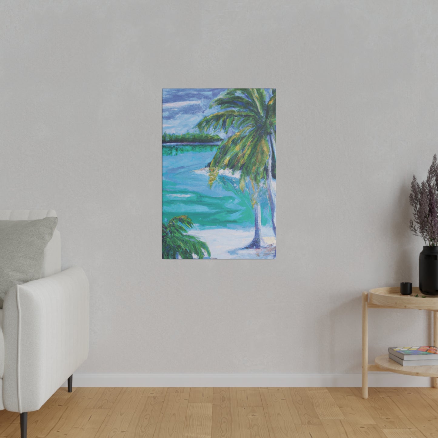 8721Q - Bahamas Ocean Painting Print | Bahamas | Ocean | Beach | Poster | Home Decor | Wall Art | Canvas