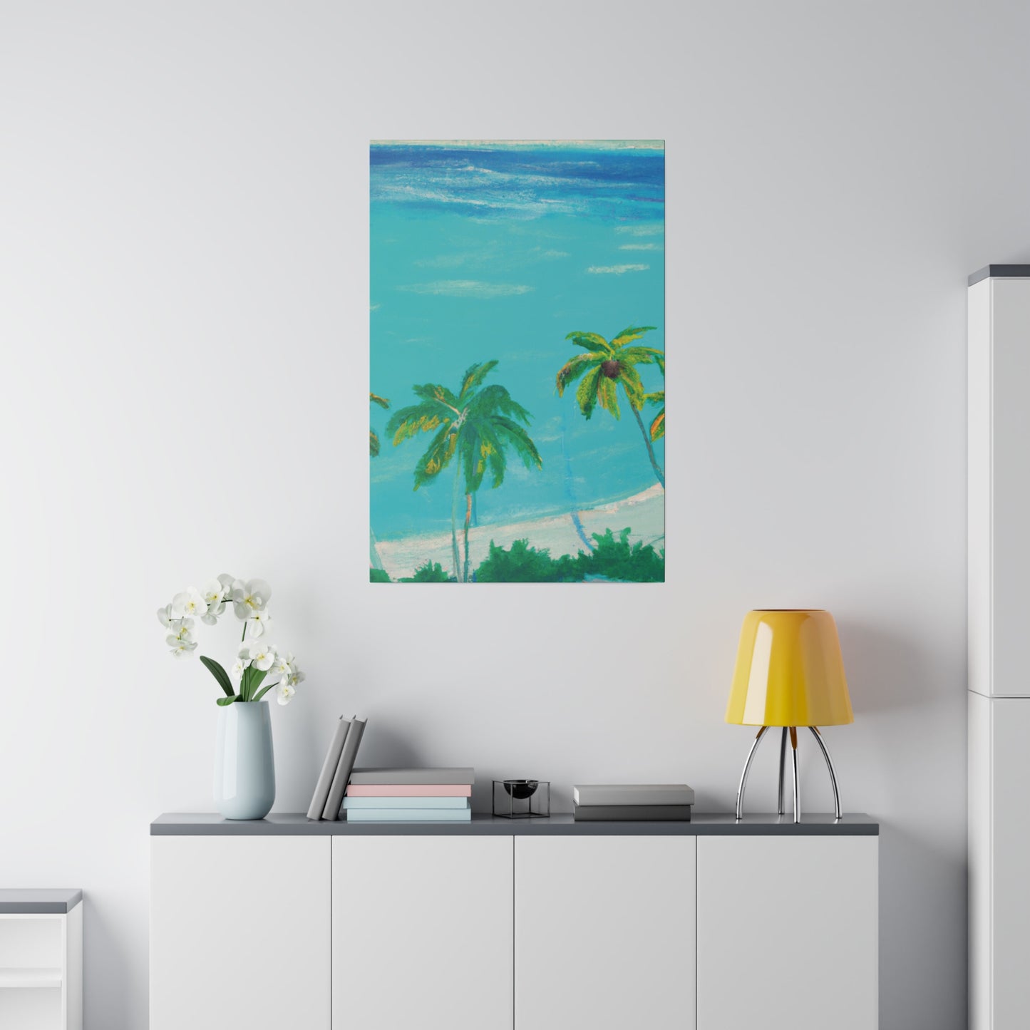 7383L - Bahamas Ocean Painting Print | Bahamas | Ocean | Beach | Poster | Home Decor | Wall Art | Canvas