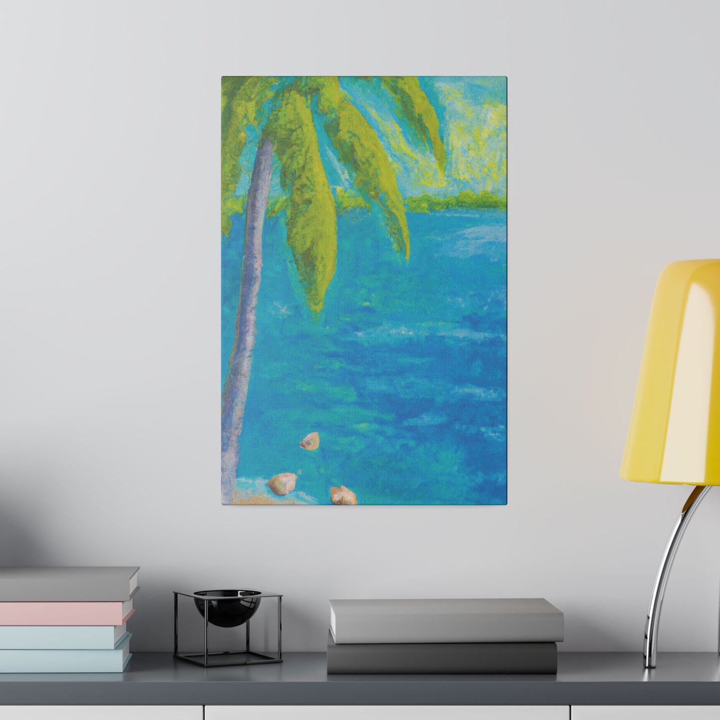 8812F - Bahamas Ocean Painting Print | Bahamas | Ocean | Beach | Poster | Home Decor | Wall Art | Canvas