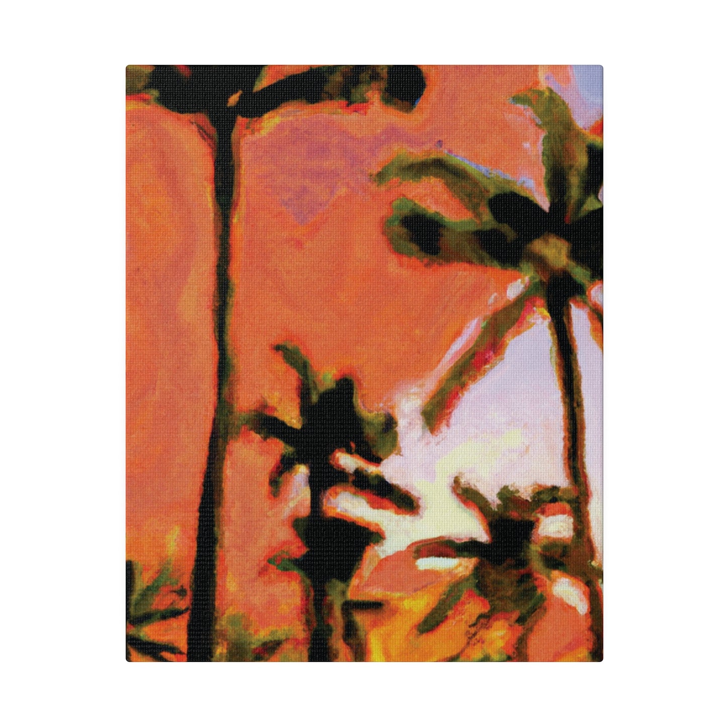 7177X - Miami Beach Sunset Painting Print | Miami | Beach | Sunset | Poster | Home Decor | Wall Art | Canvas