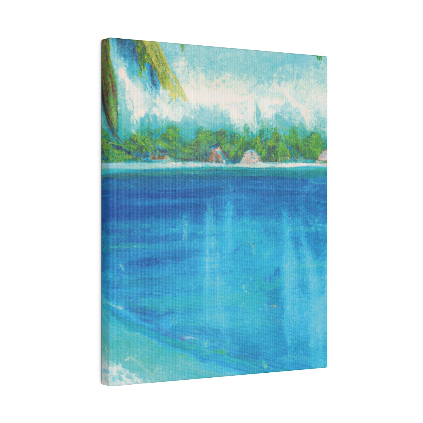 3198N - Bahamas Ocean Painting Print | Bahamas | Ocean | Beach | Poster | Home Decor | Wall Art | Canvas
