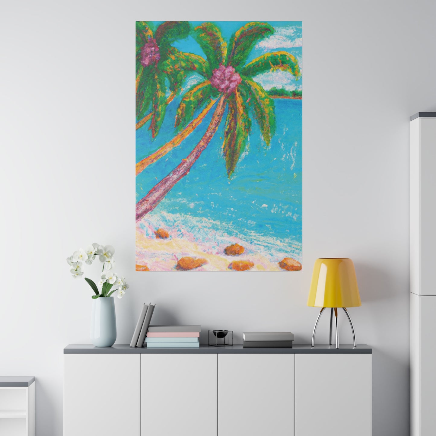 9276V - Bahamas Ocean Painting Print | Bahamas | Ocean | Beach | Poster | Home Decor | Wall Art | Canvas