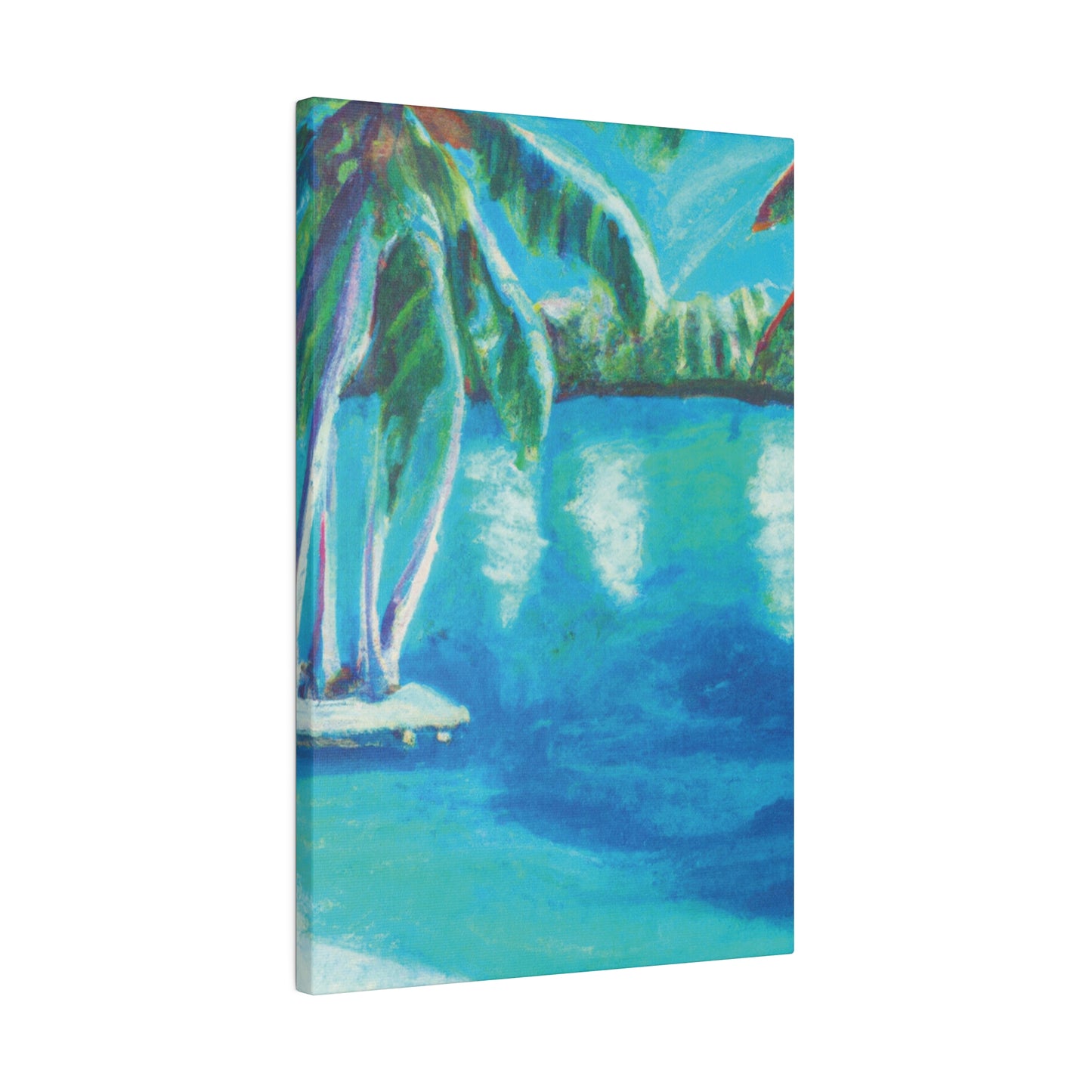 3187V - Bahamas Ocean Painting Print | Bahamas | Ocean | Beach | Poster | Home Decor | Wall Art | Canvas