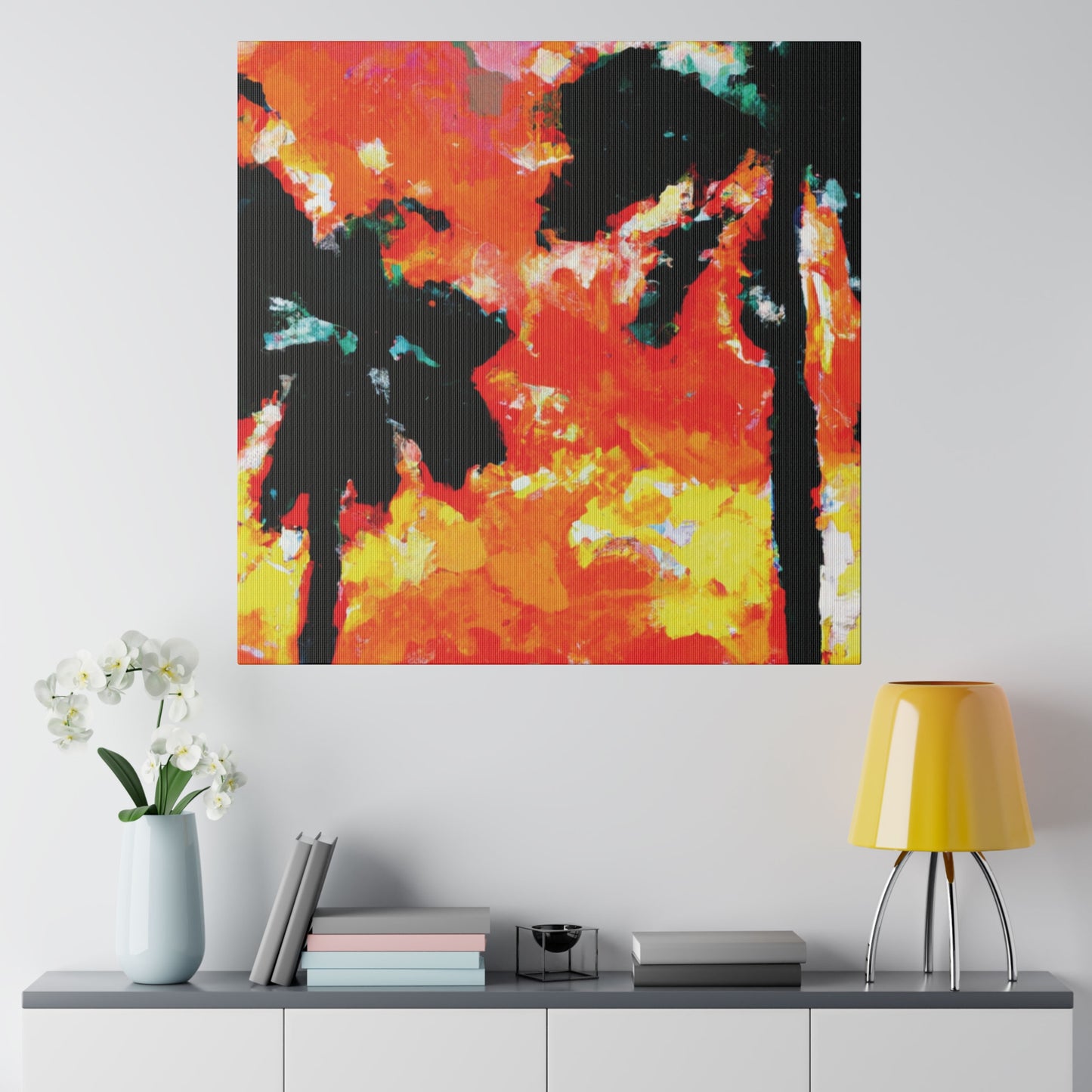 8653O - Miami Beach Sunset Painting Print | Miami | Beach | Sunset | Poster | Home Decor | Wall Art | Canvas
