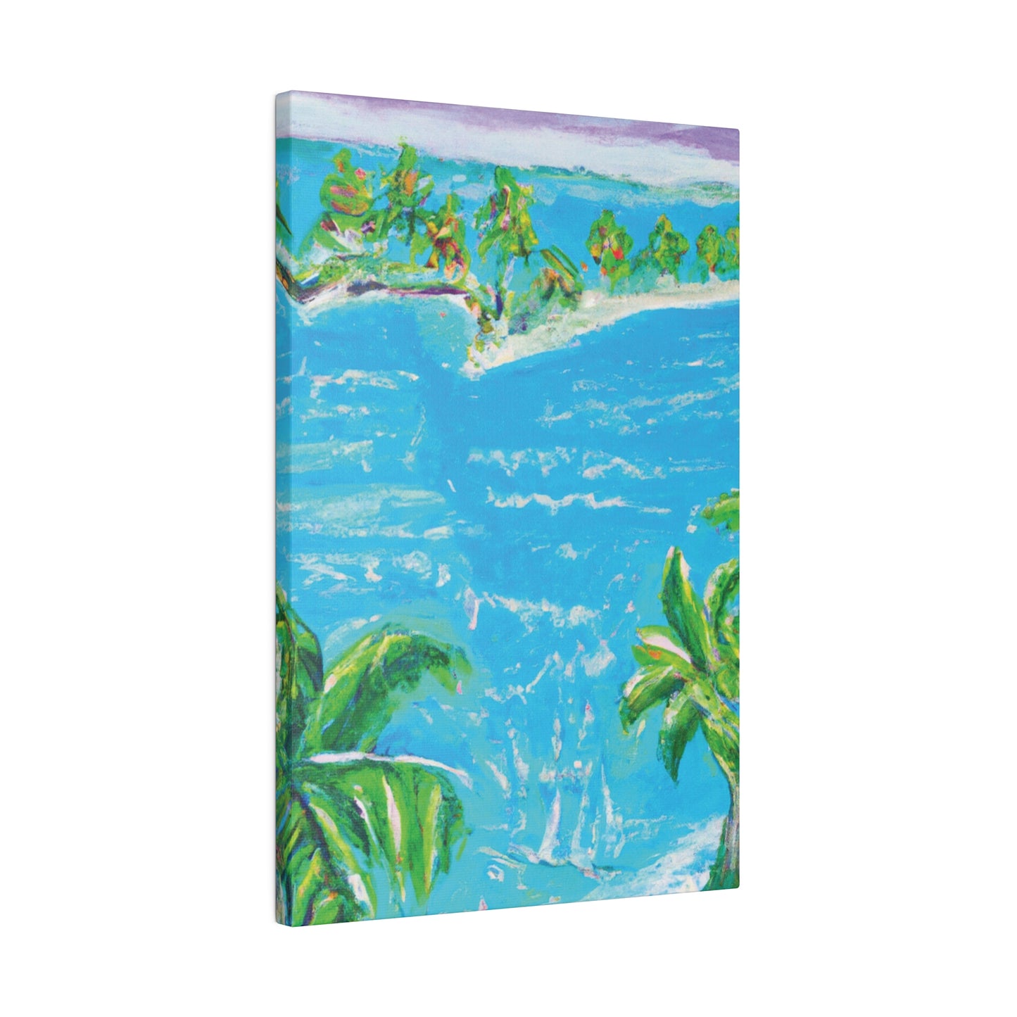 9413O - Bahamas Ocean Painting Print | Bahamas | Ocean | Beach | Poster | Home Decor | Wall Art | Canvas