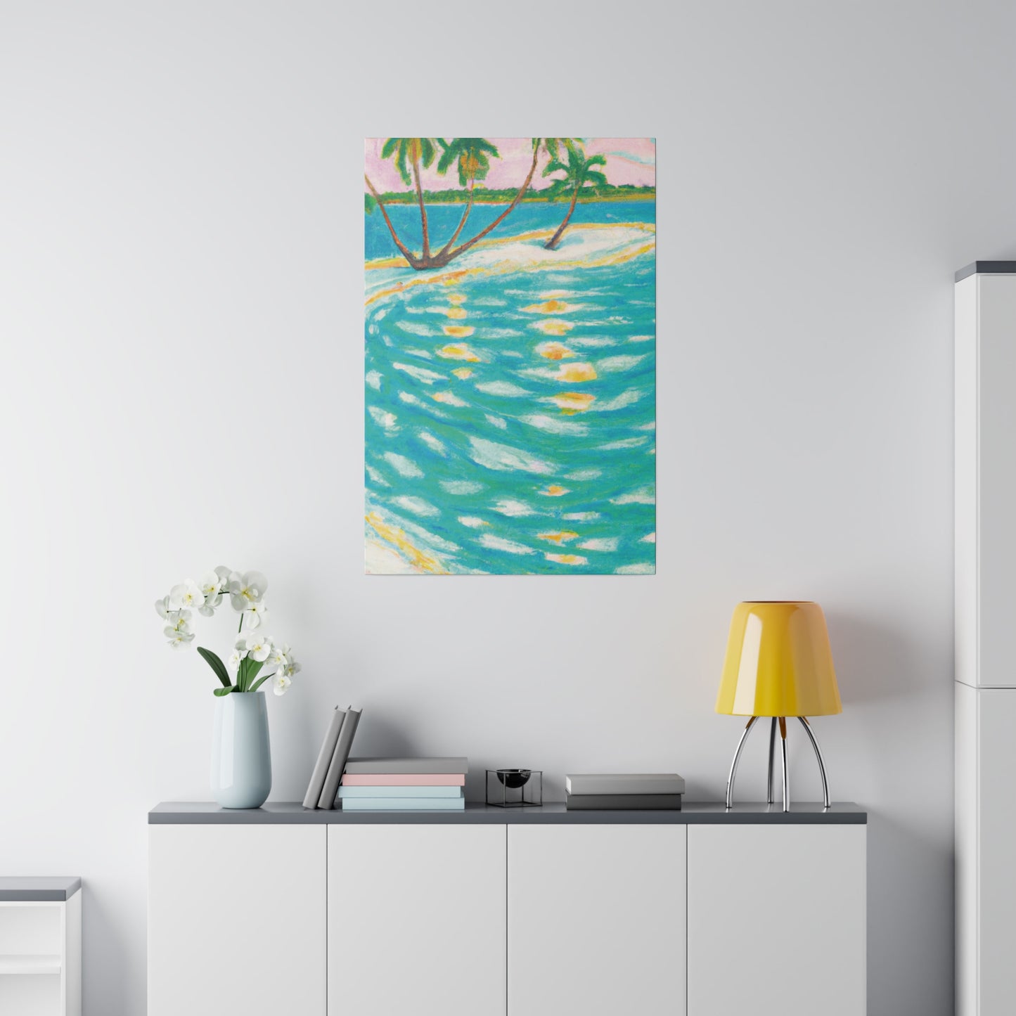 9029O - Bahamas Ocean Painting Print | Bahamas | Ocean | Beach | Poster | Home Decor | Wall Art | Canvas