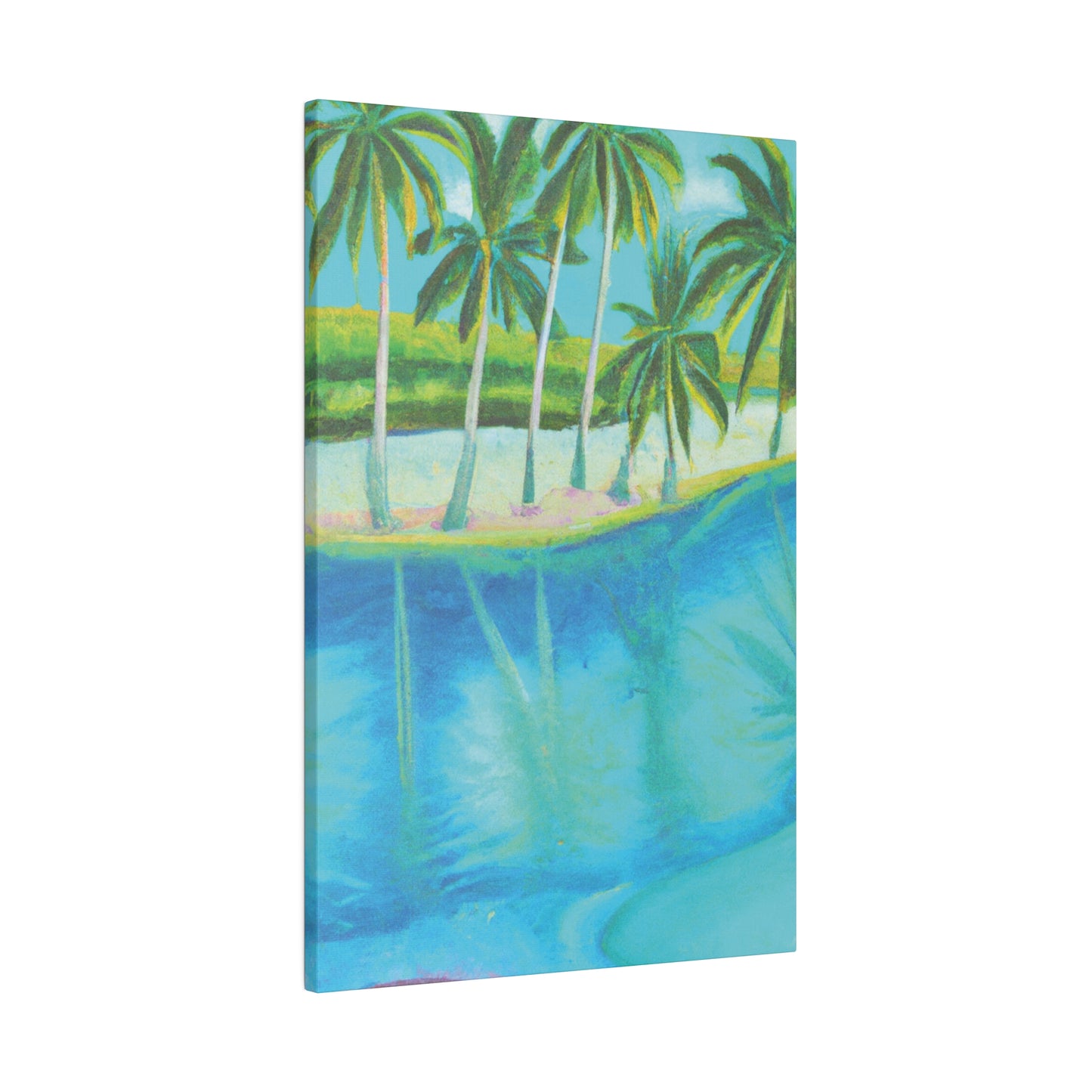 5436R - Bahamas Ocean Painting Print | Bahamas | Ocean | Beach | Poster | Home Decor | Wall Art | Canvas