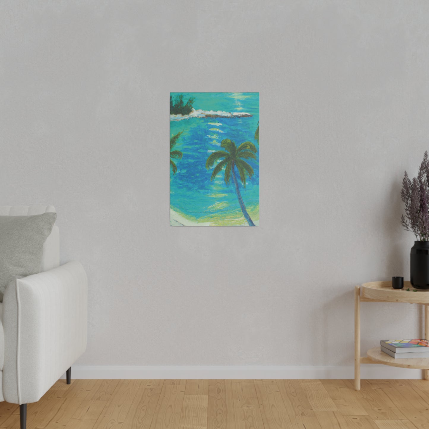 4512F - Bahamas Ocean Painting Print | Bahamas | Ocean | Beach | Poster | Home Decor | Wall Art | Canvas