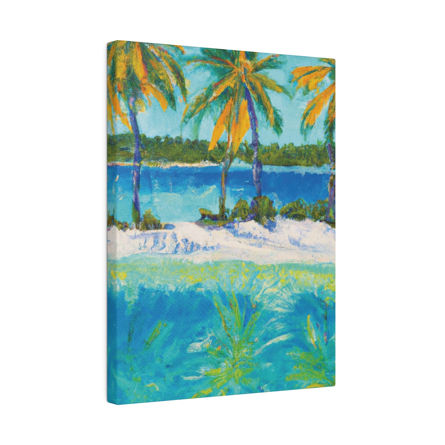 2367X - Bahamas Ocean Painting Print | Bahamas | Ocean | Beach | Poster | Home Decor | Wall Art | Canvas