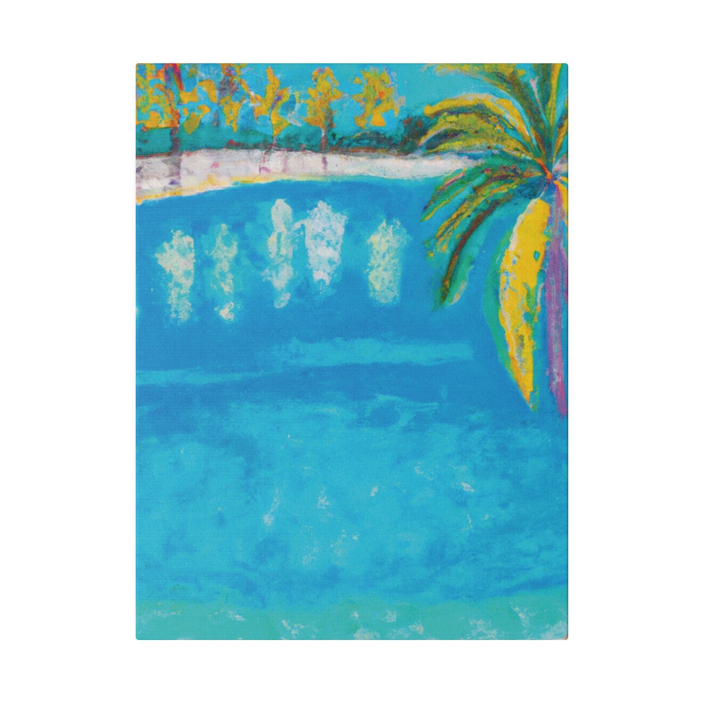 2193F - Bahamas Ocean Painting Print | Bahamas | Ocean | Beach | Poster | Home Decor | Wall Art | Canvas